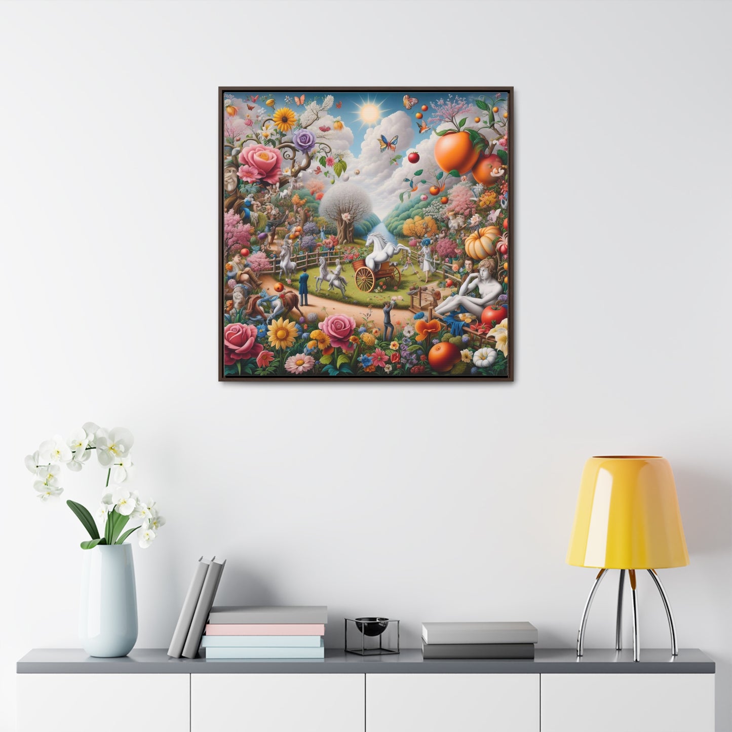 Framed Gallery Canvas Wrap - Spring 8