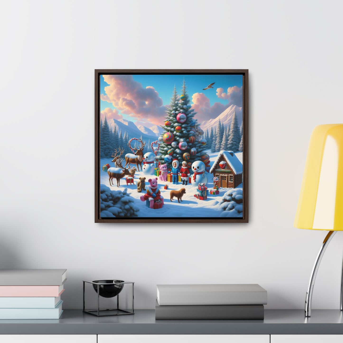 Framed Gallery Canvas Wrap - Winter 122