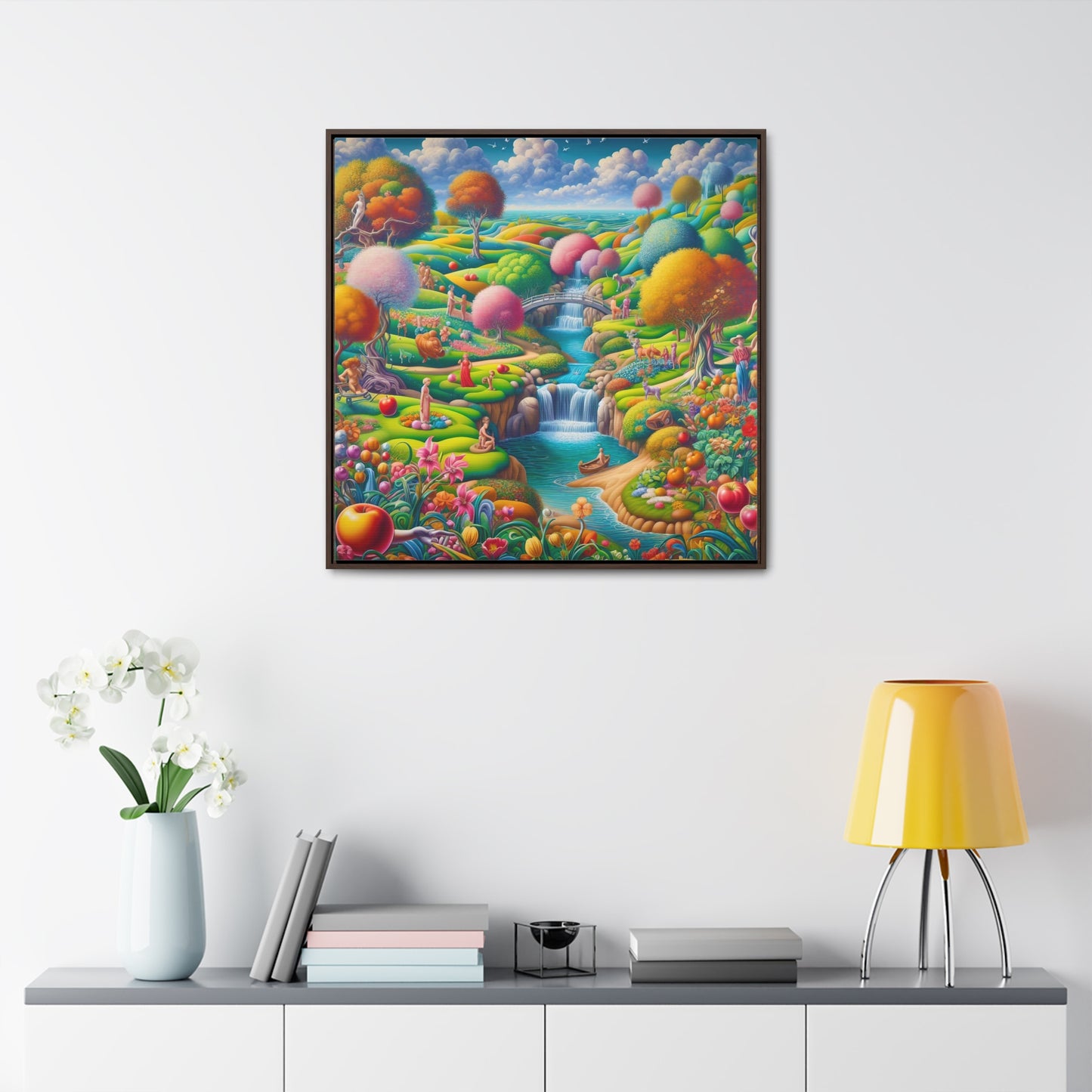 Framed Gallery Canvas Wrap - Spring 29