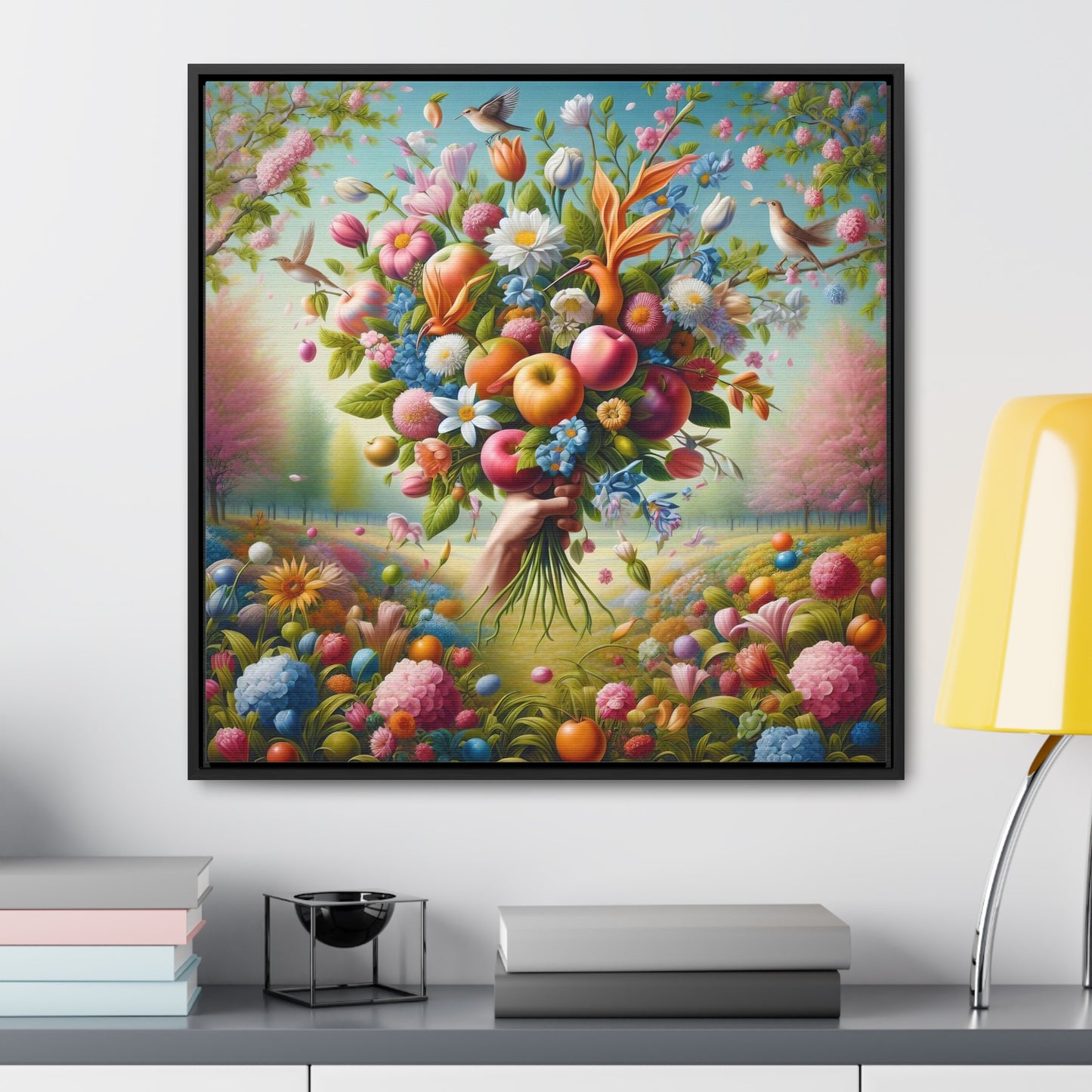 Framed Gallery Canvas Wrap - Spring 39