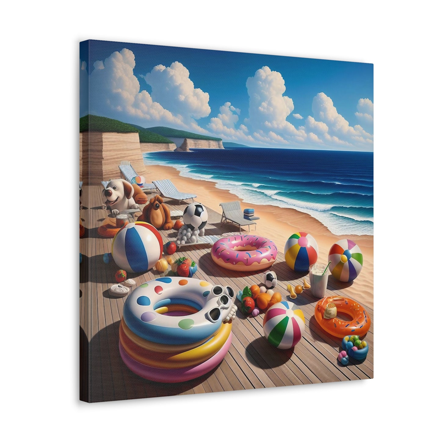 Canvas Gallery Wrap - Beach 18