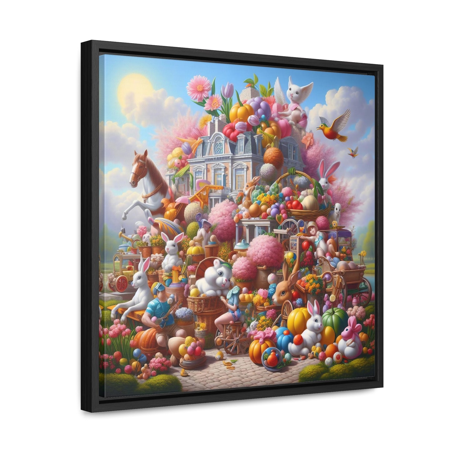 Framed Gallery Canvas Wrap - Spring 14