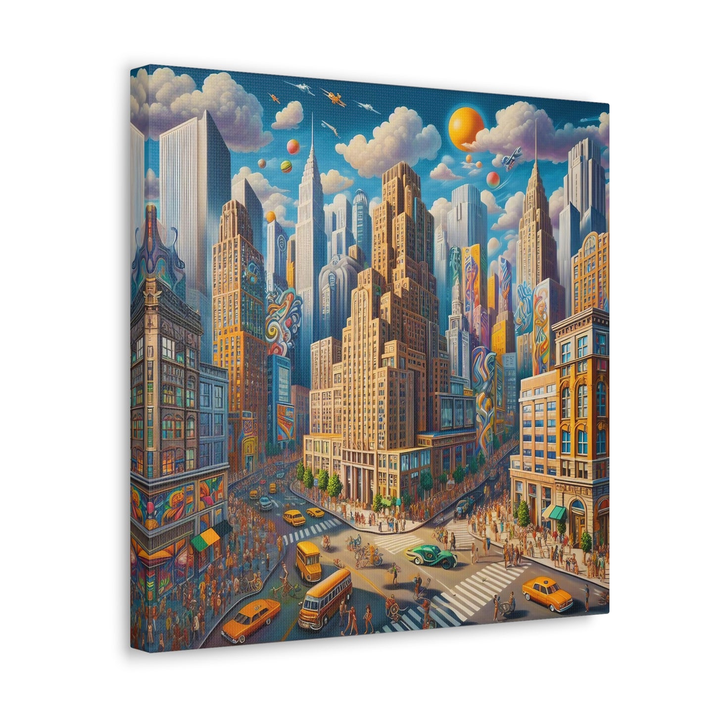 Canvas Gallery Wrap - City 6