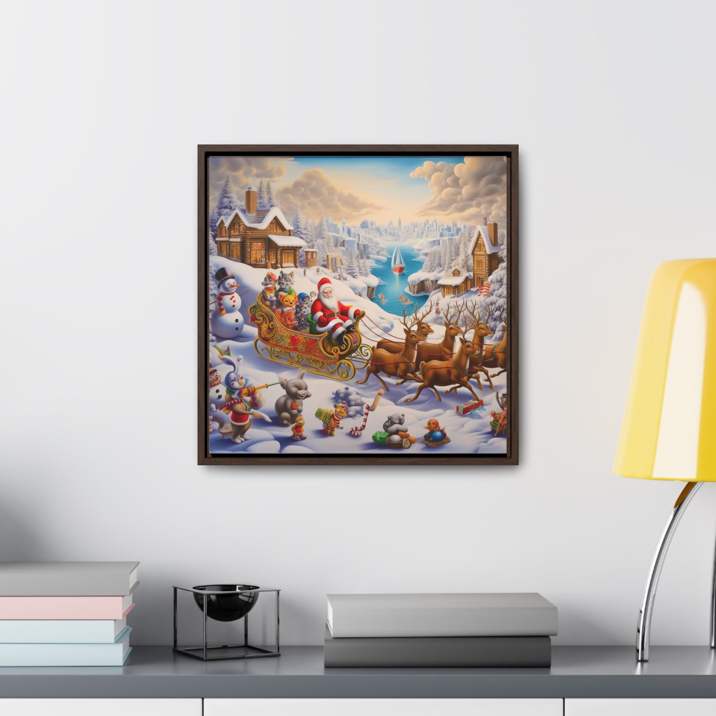 Framed Gallery Canvas Wrap - Winter 112