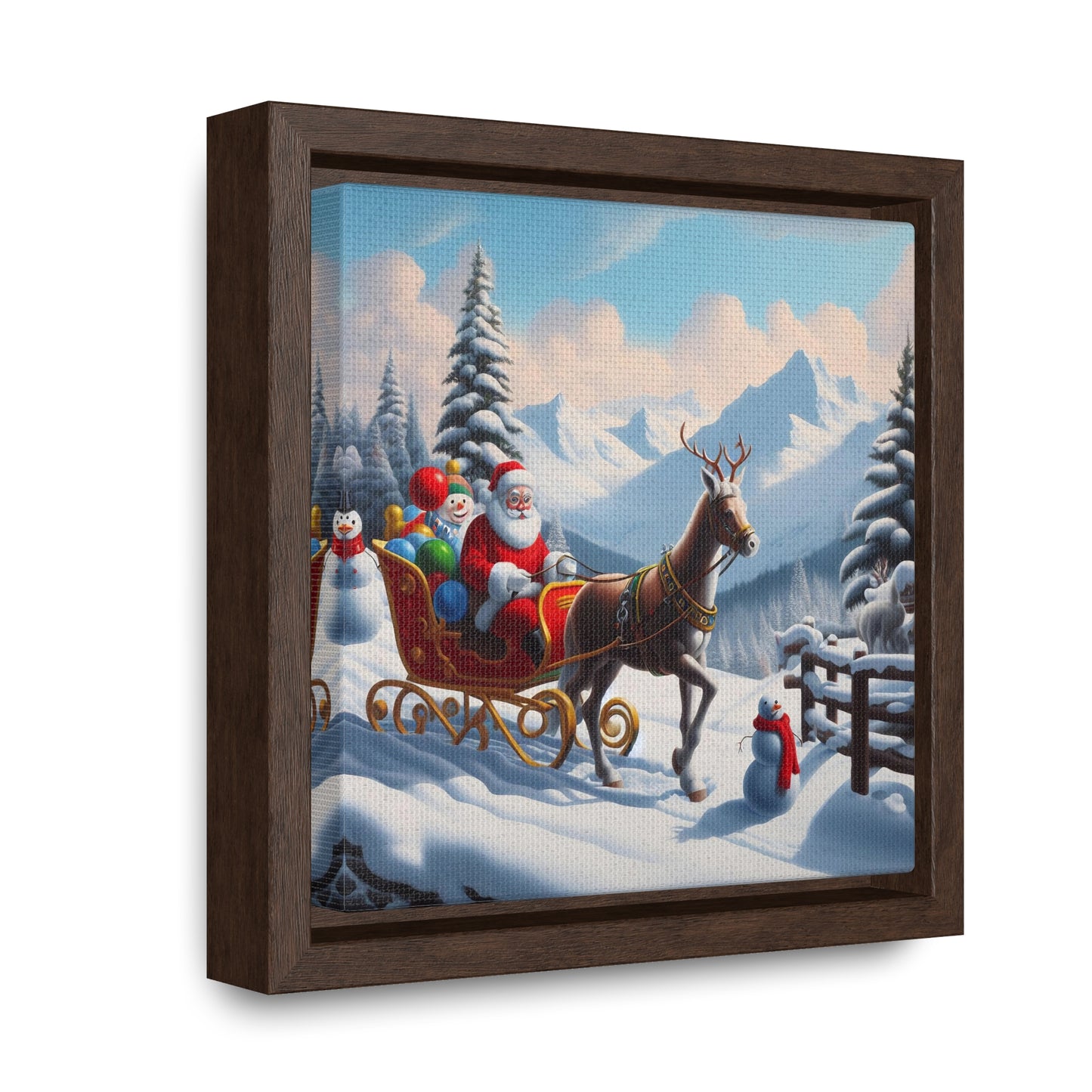 Framed Gallery Canvas Wrap - Winter 125