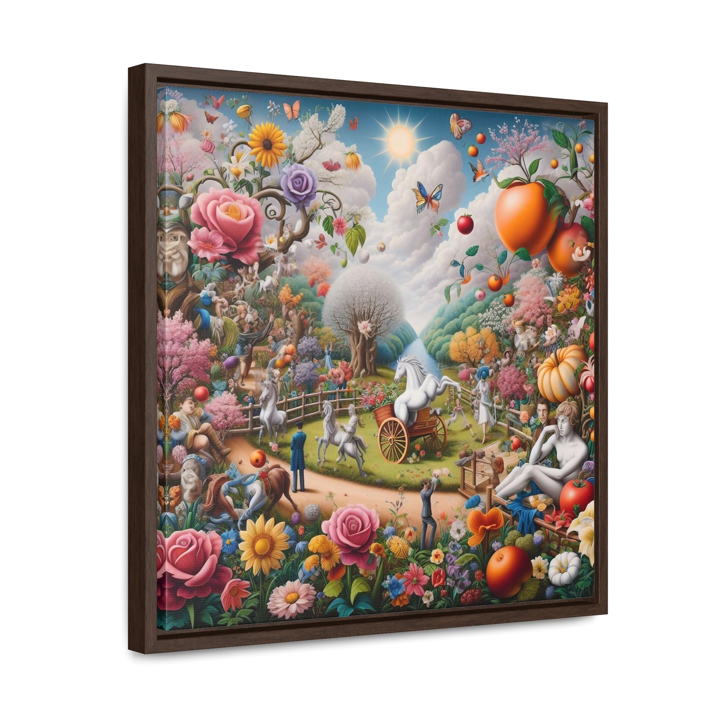 Framed Gallery Canvas Wrap - Spring 8