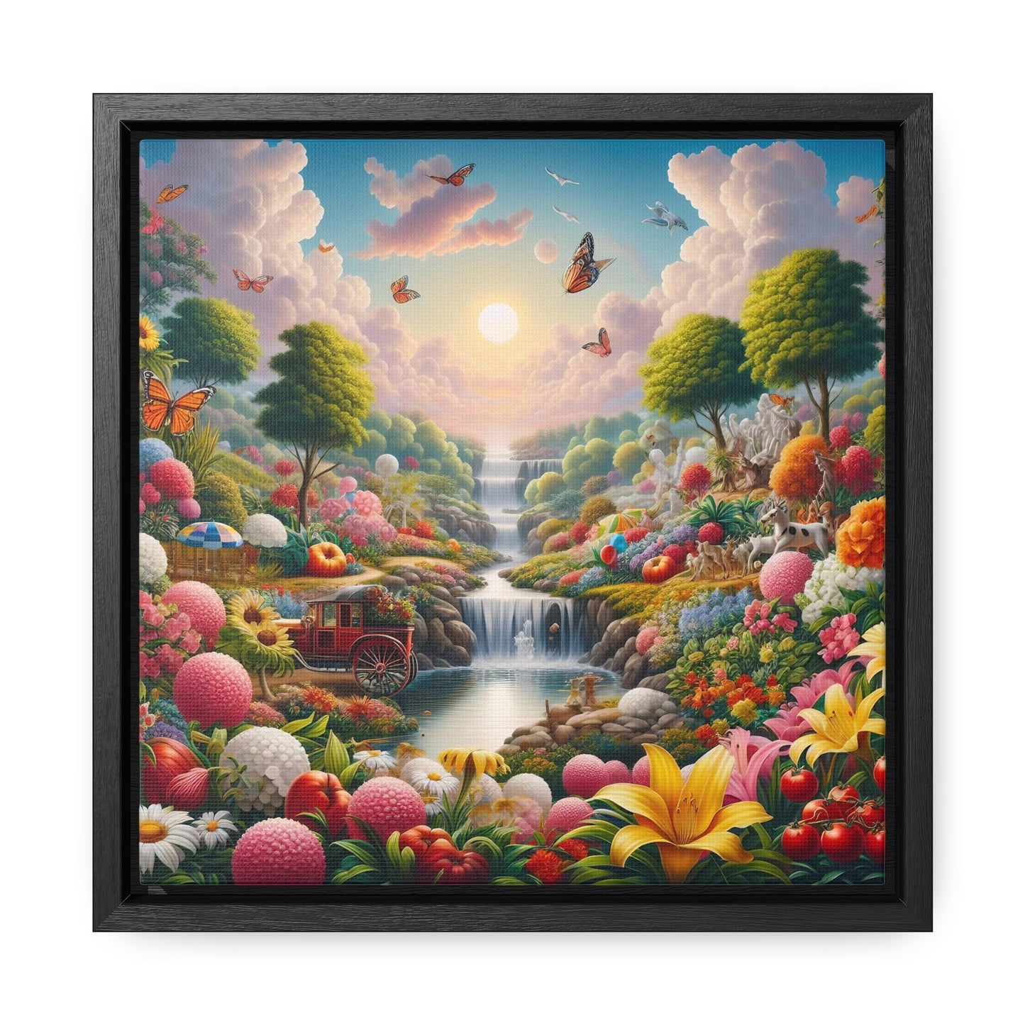 Framed Gallery Canvas Wrap - Spring 33