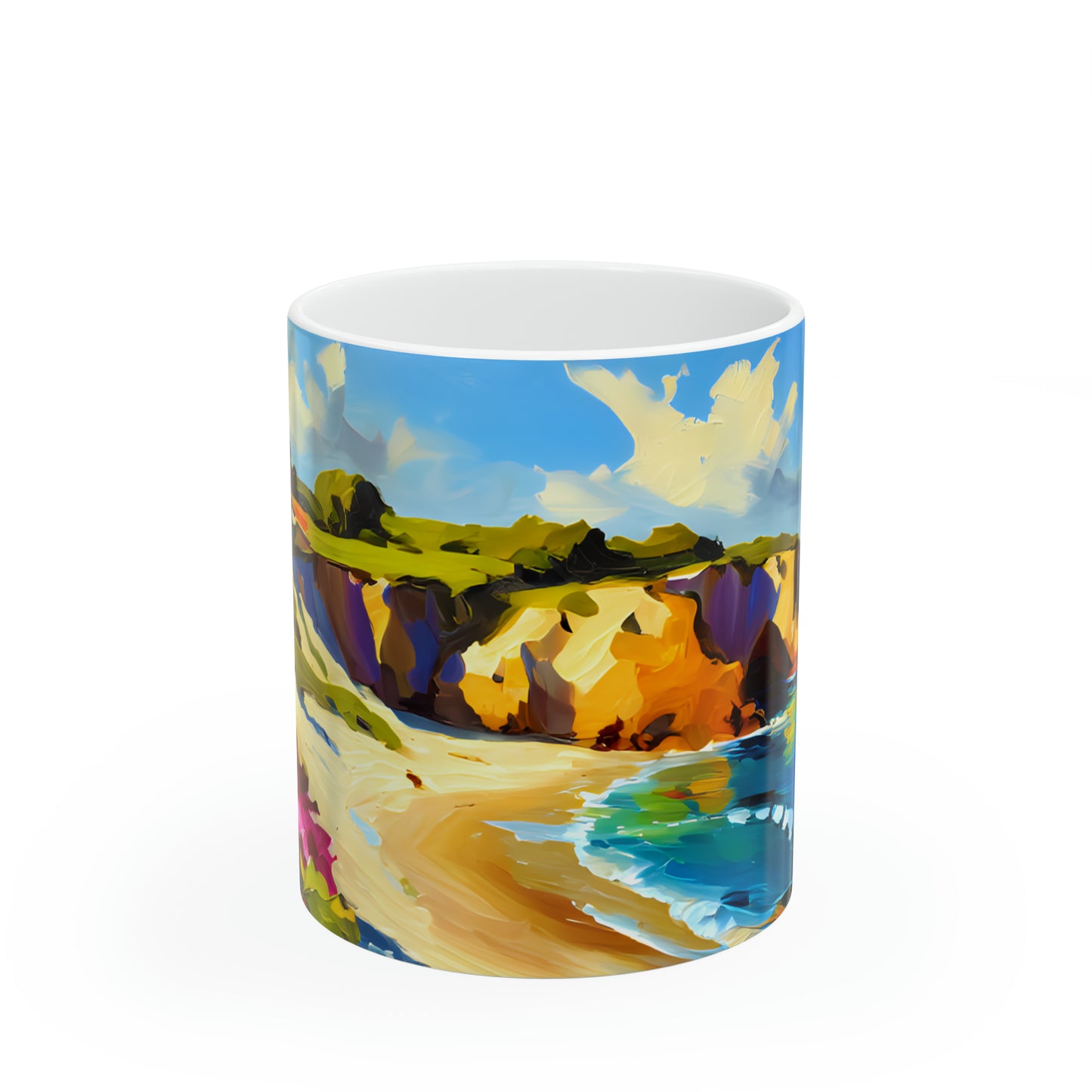 Ceramic Mug 11oz - Beach 6005