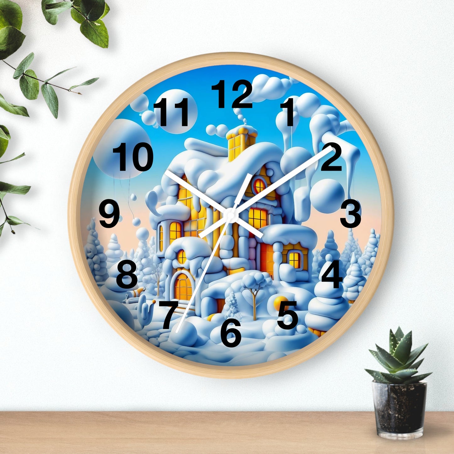 Wall Clock - Winter 111