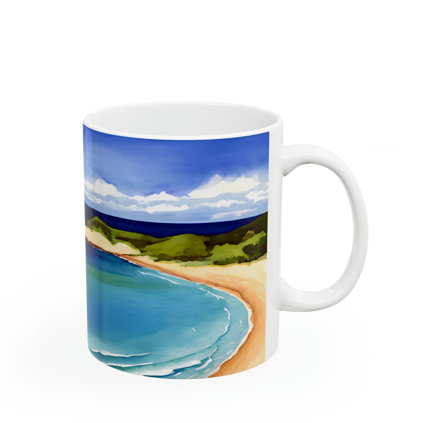 Ceramic Mug 11oz - Beach 5002