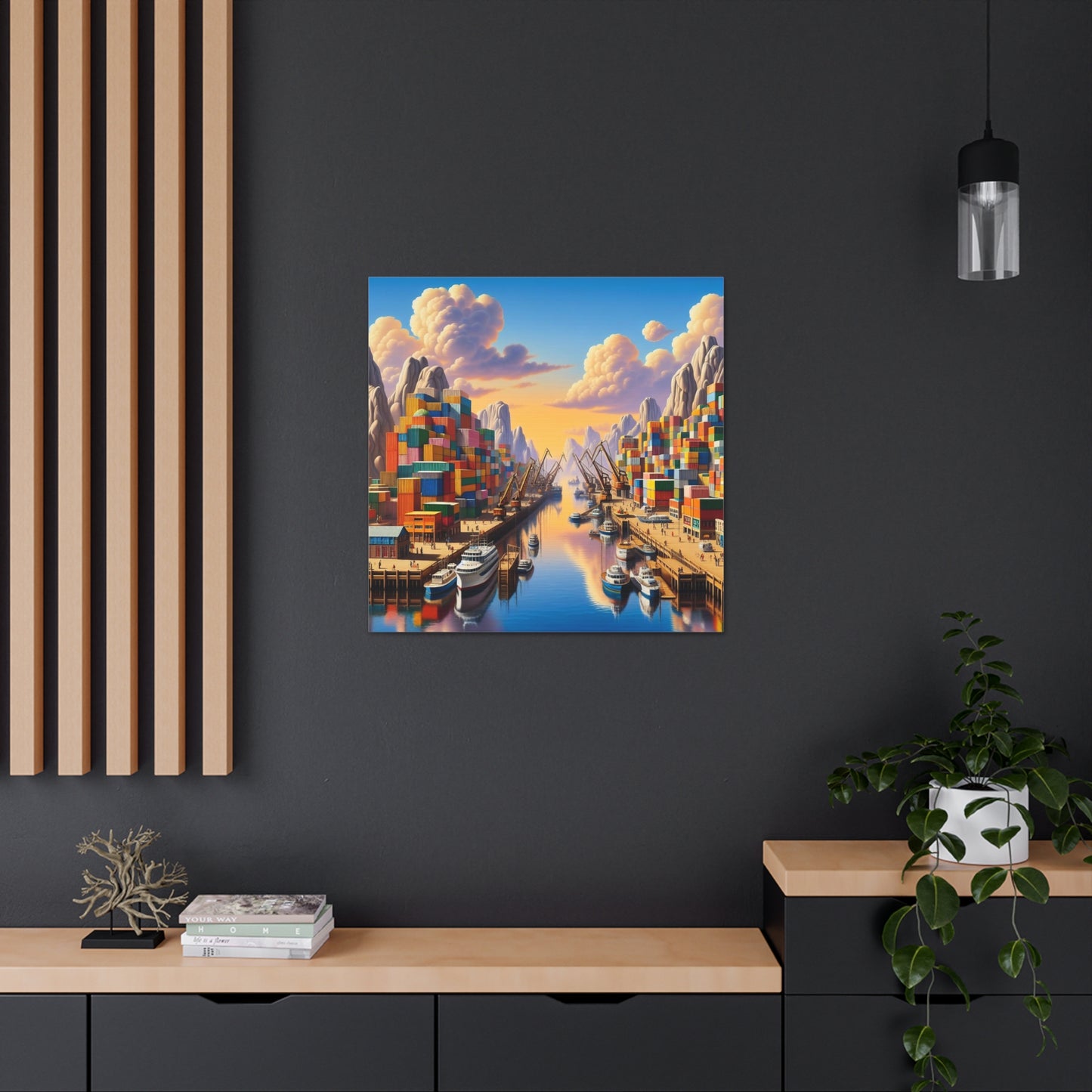 Canvas Gallery Wrap - Harbor 20