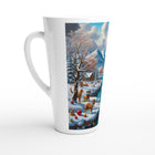 White Latte 17oz Ceramic Mug - Winter 7