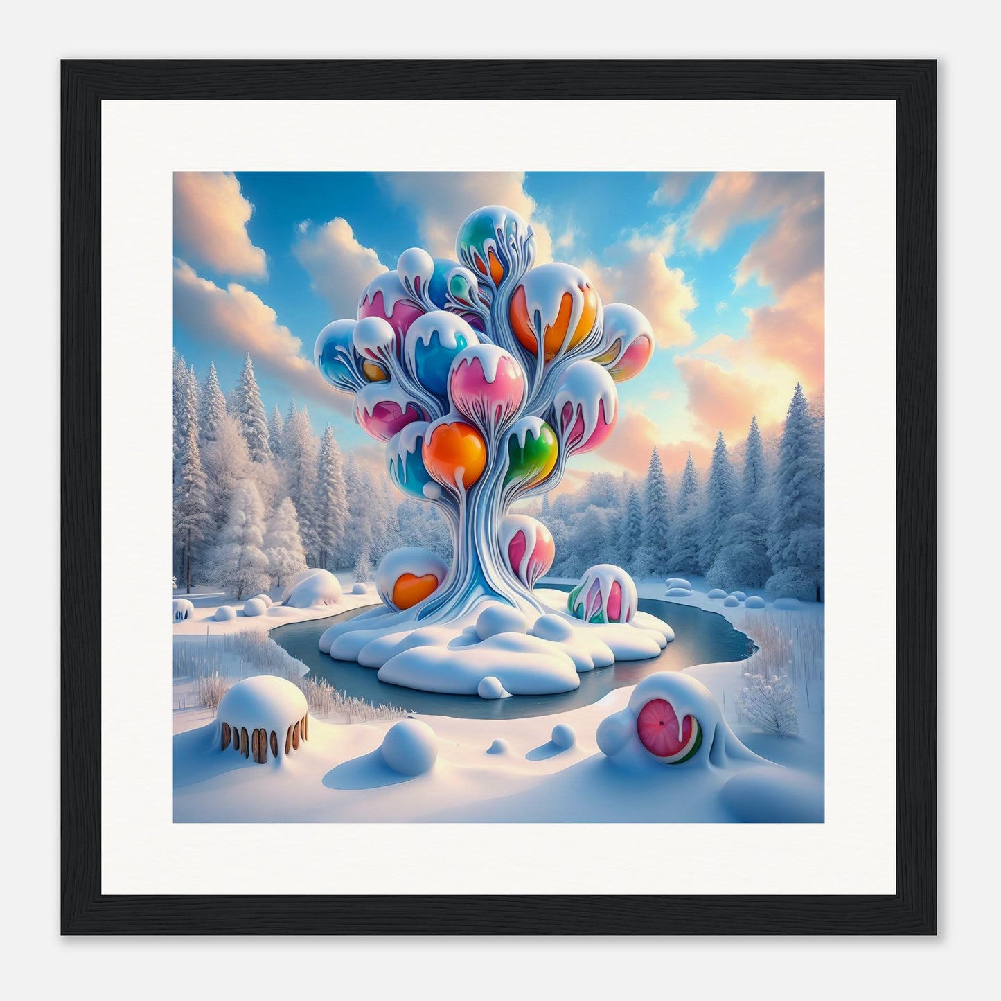 Wall Art - Winter 78 - Ball sculpture