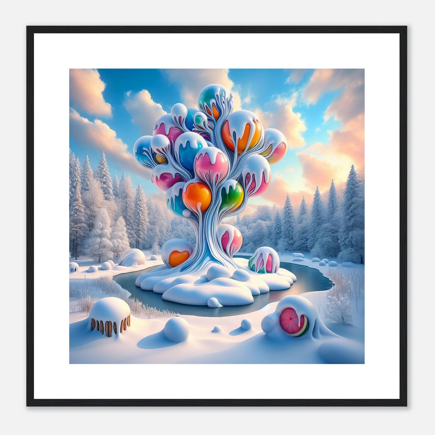 Wall Art - Winter 78 - Ball sculpture