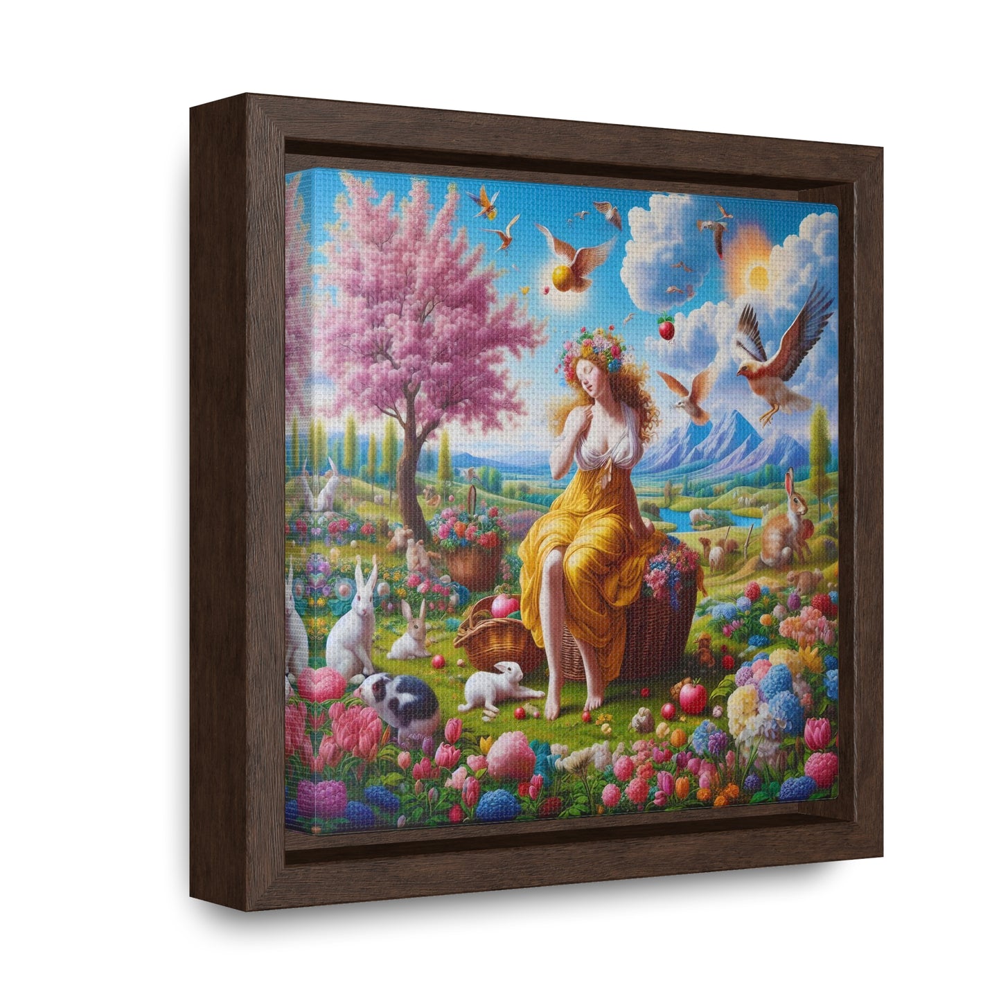 Framed Gallery Canvas Wrap - Spring 116