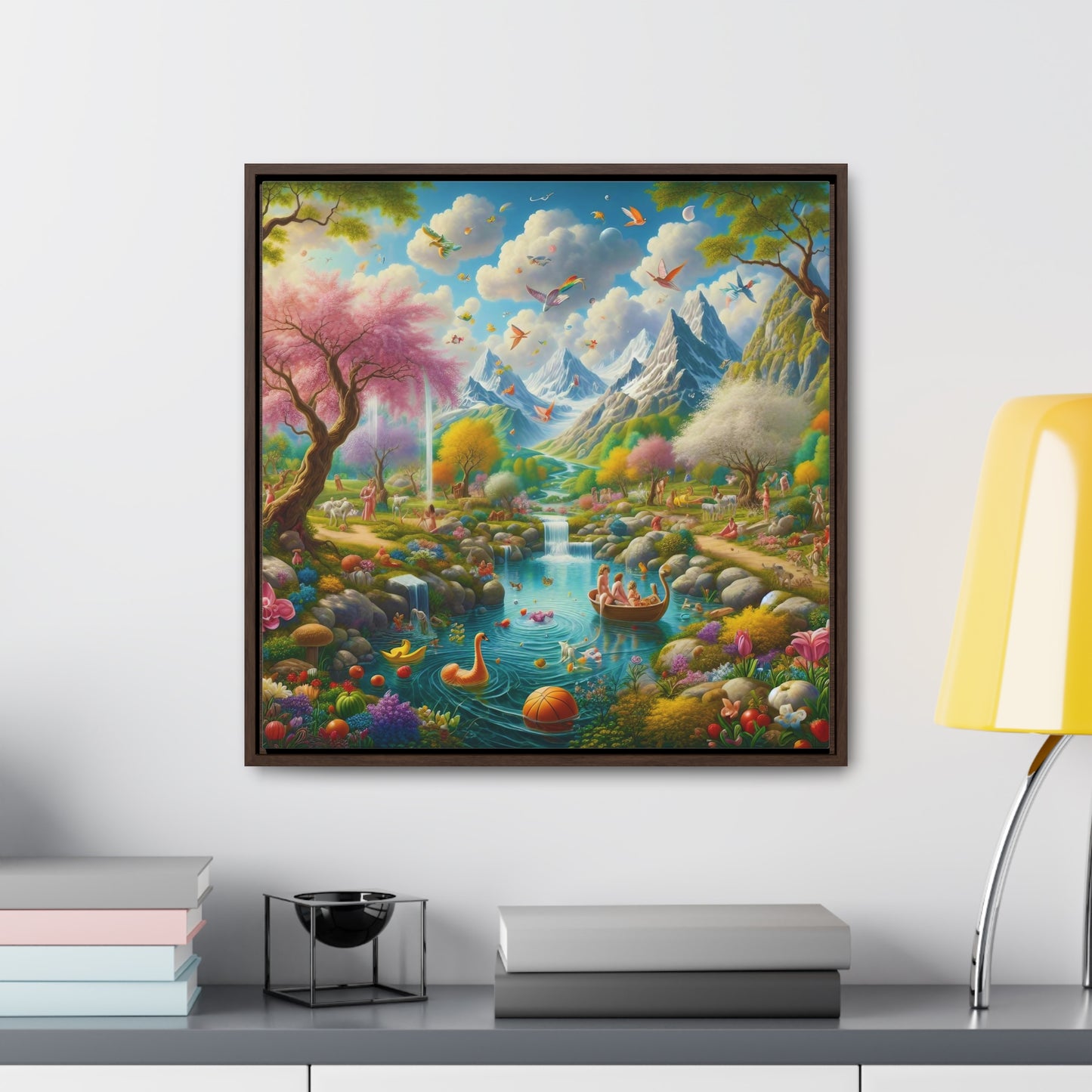 Framed Gallery Canvas Wrap - Spring 30