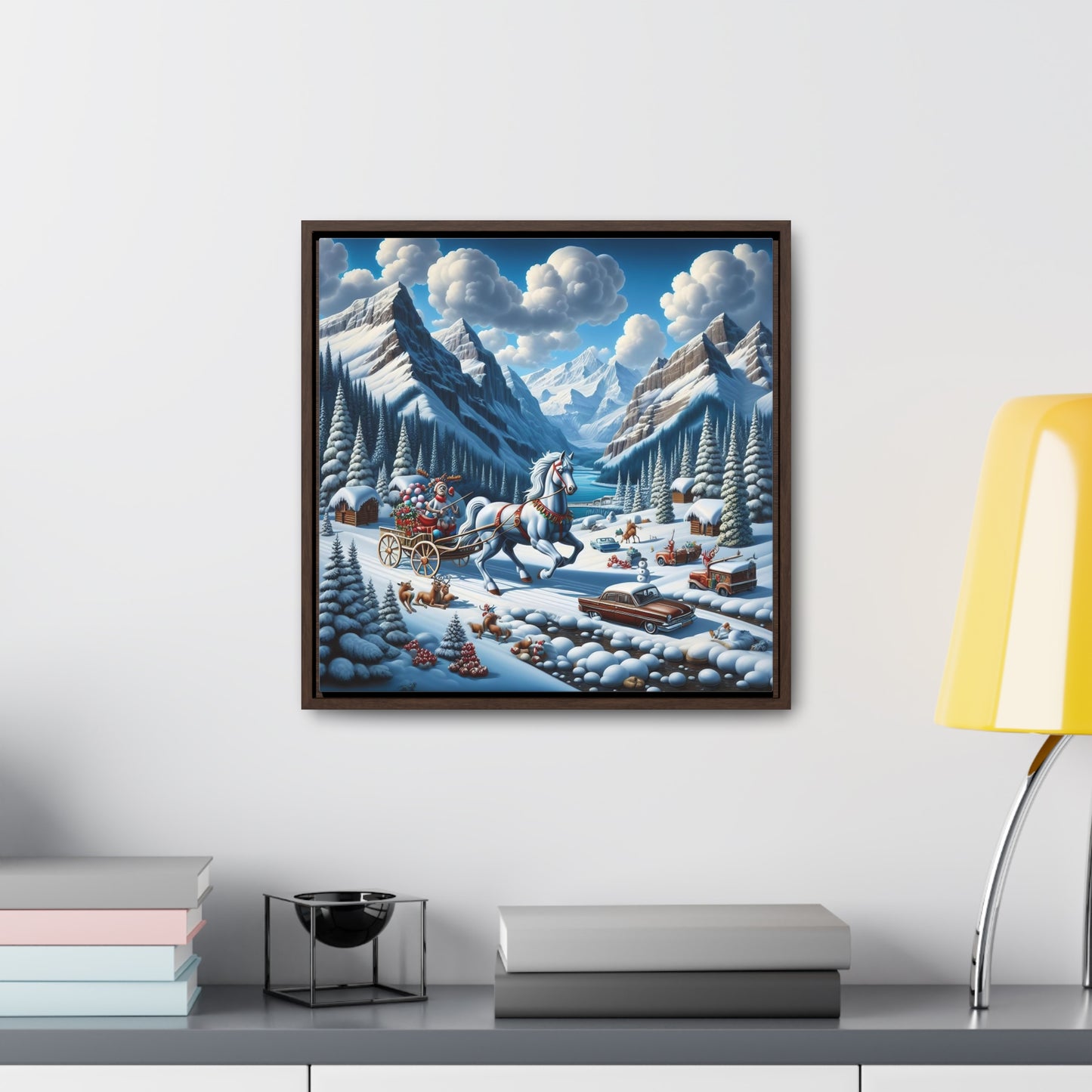 Framed Gallery Canvas Wrap - Winter 107