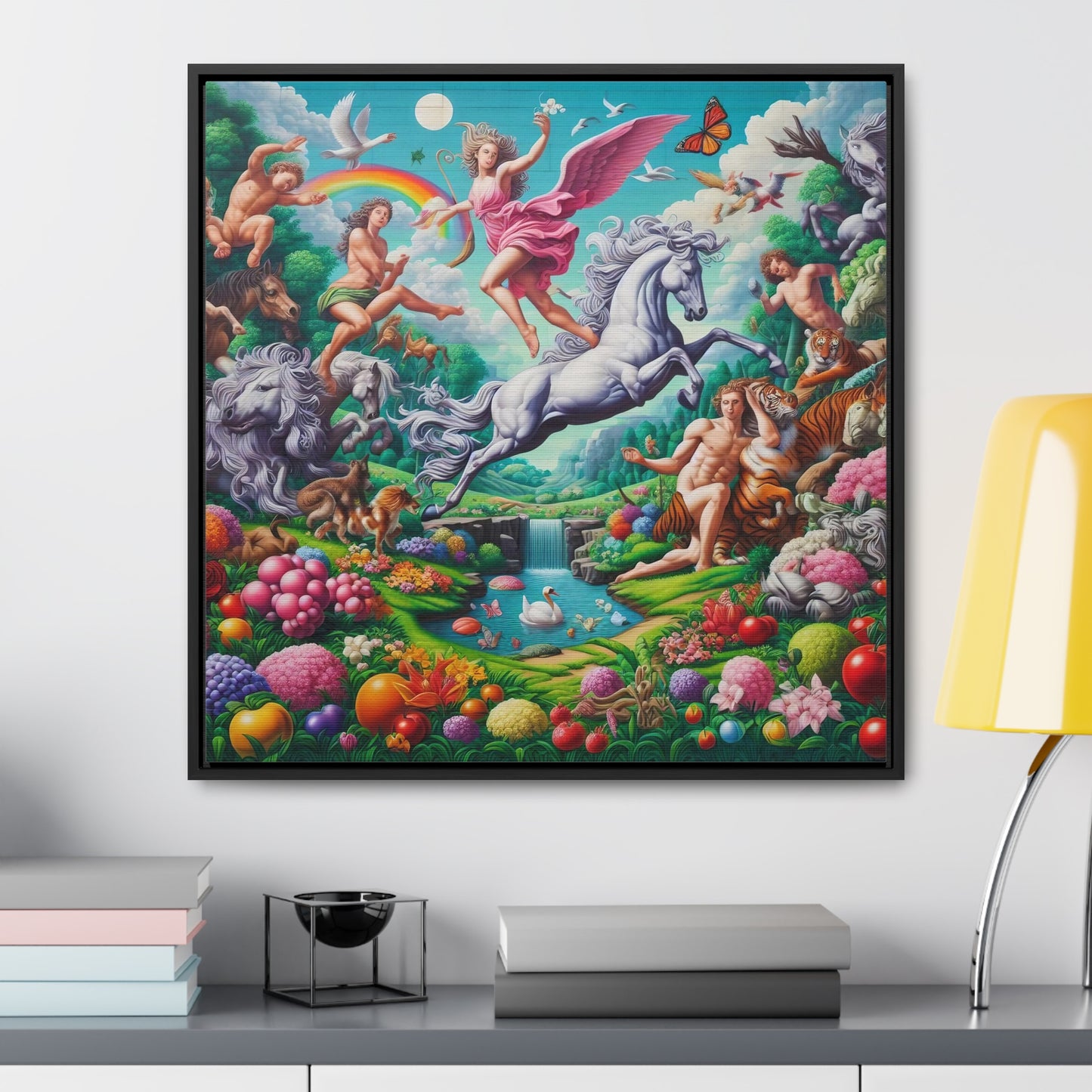 Framed Gallery Canvas Wrap - Spring 113