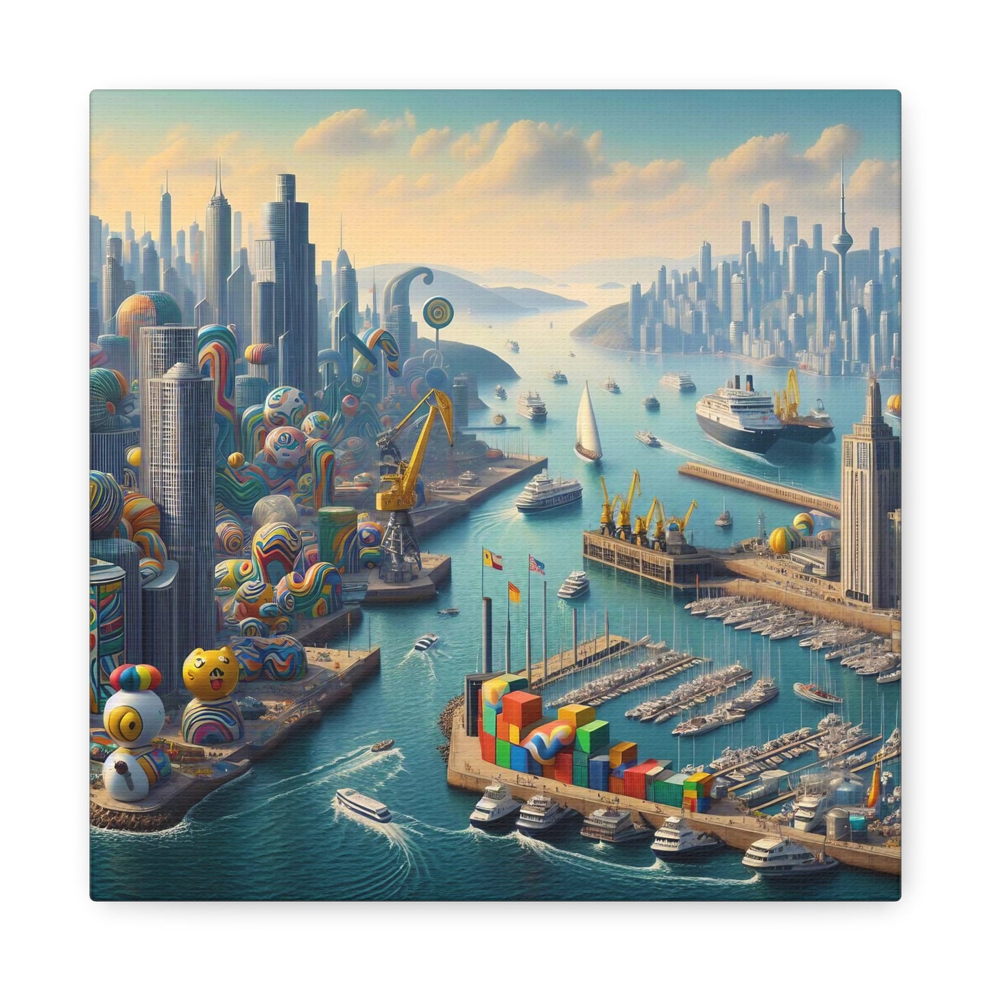 Canvas Gallery Wrap - Harbor 17