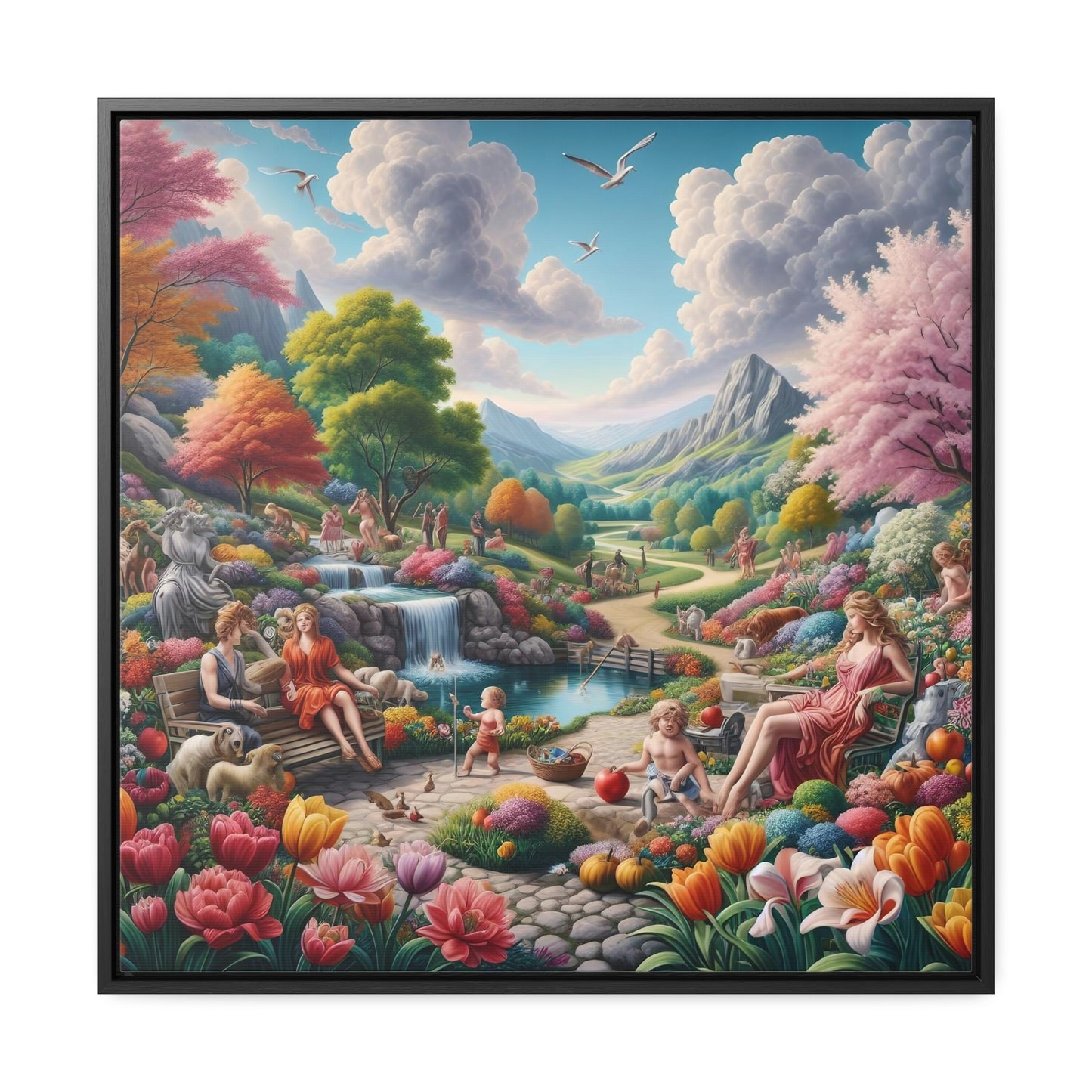 Framed Gallery Canvas Wrap - Spring 20