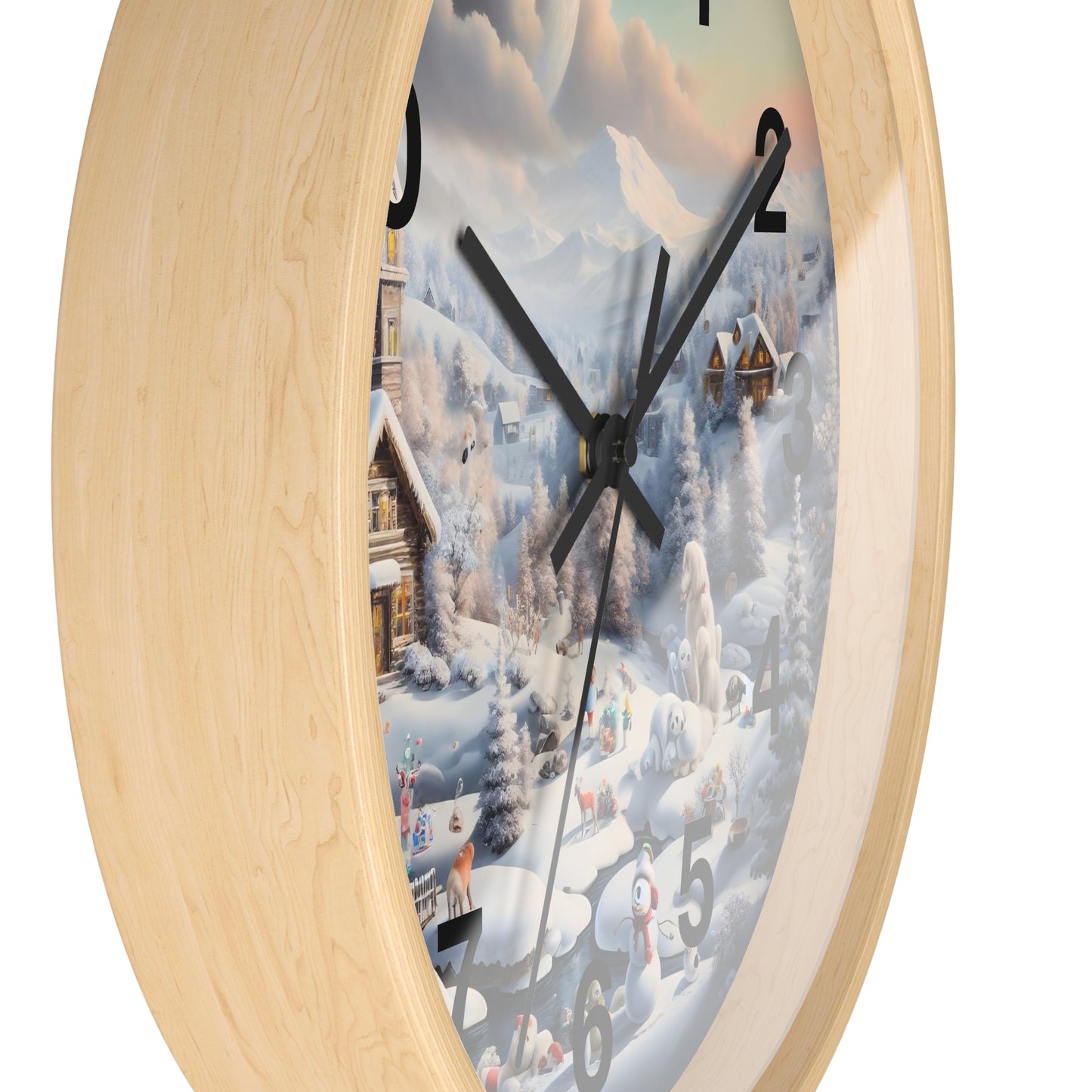 Wall Clock - Winter 104