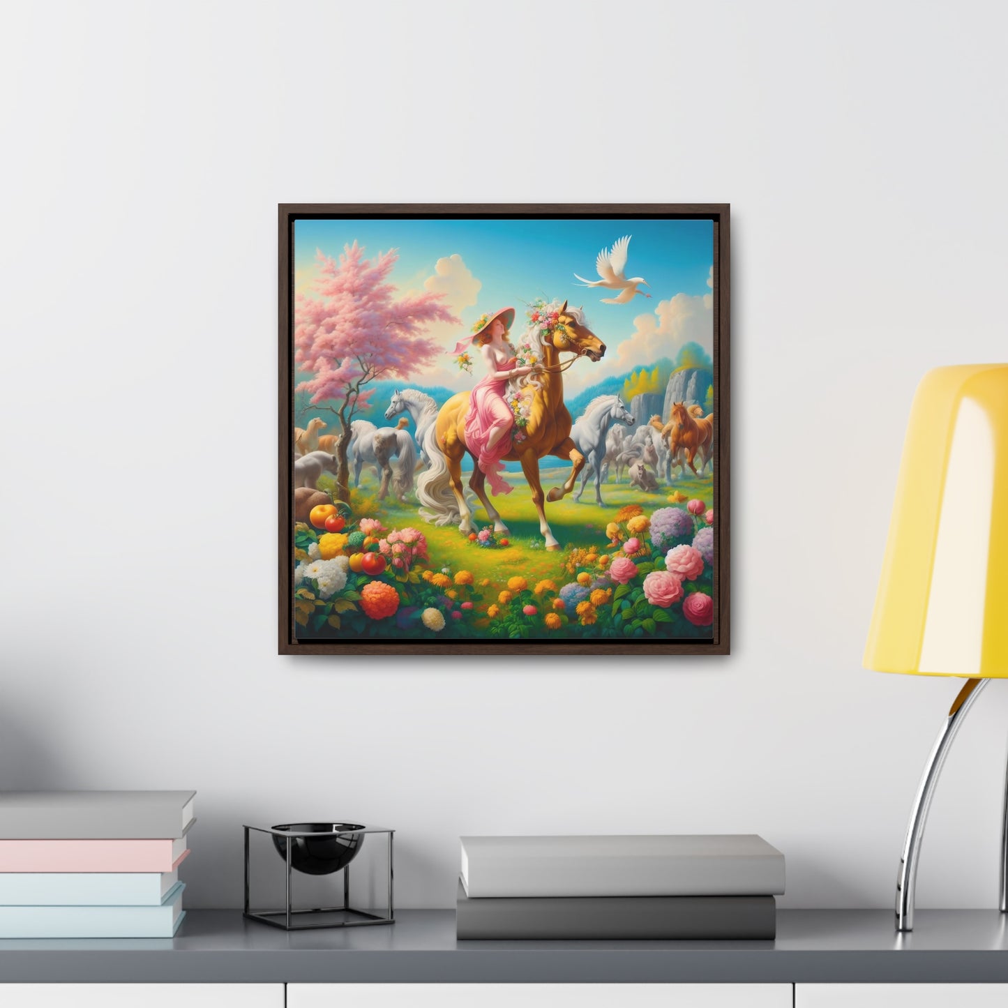 Framed Gallery Canvas Wrap - Spring 41