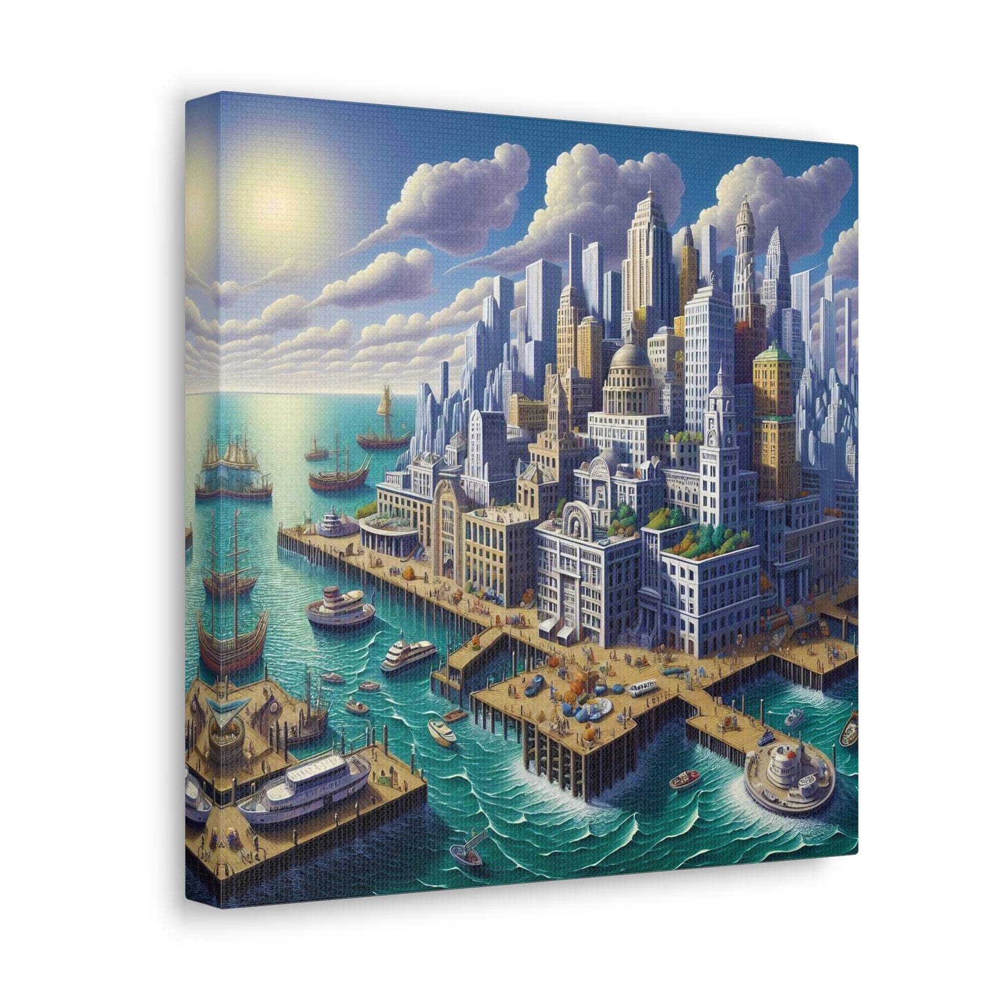 Canvas Gallery Wrap - Harbor 1