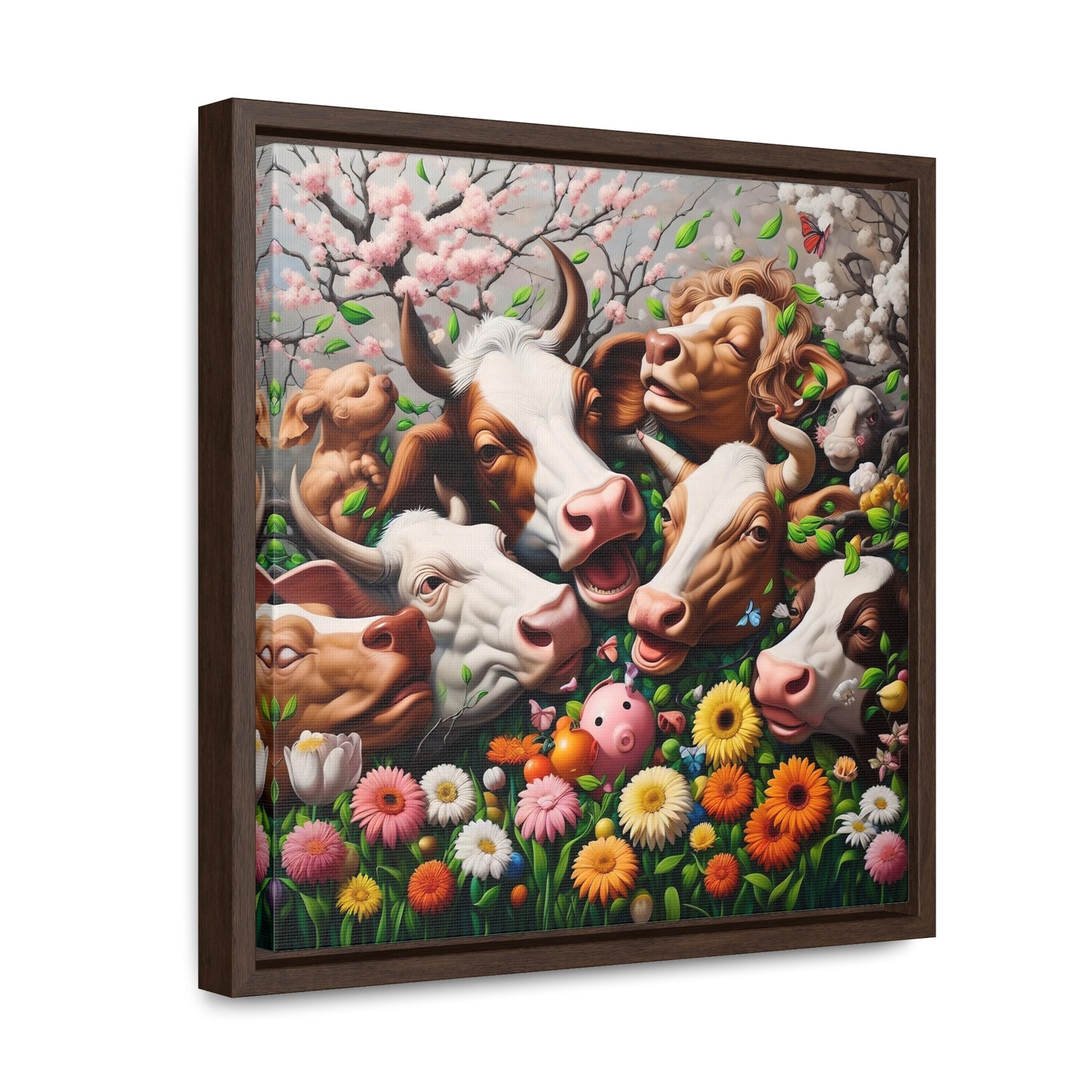 Framed Gallery Canvas Wrap - Spring 120