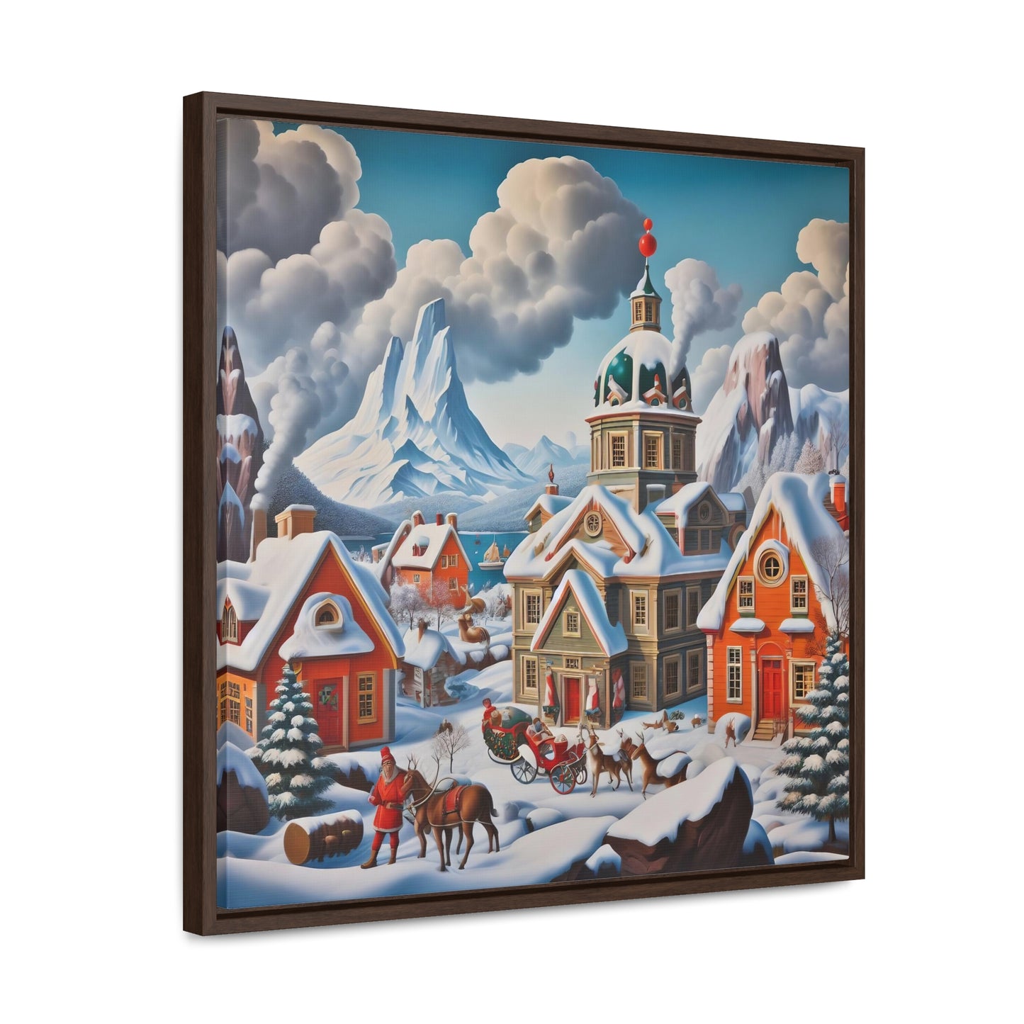 Framed Gallery Canvas Wrap - Winter 124