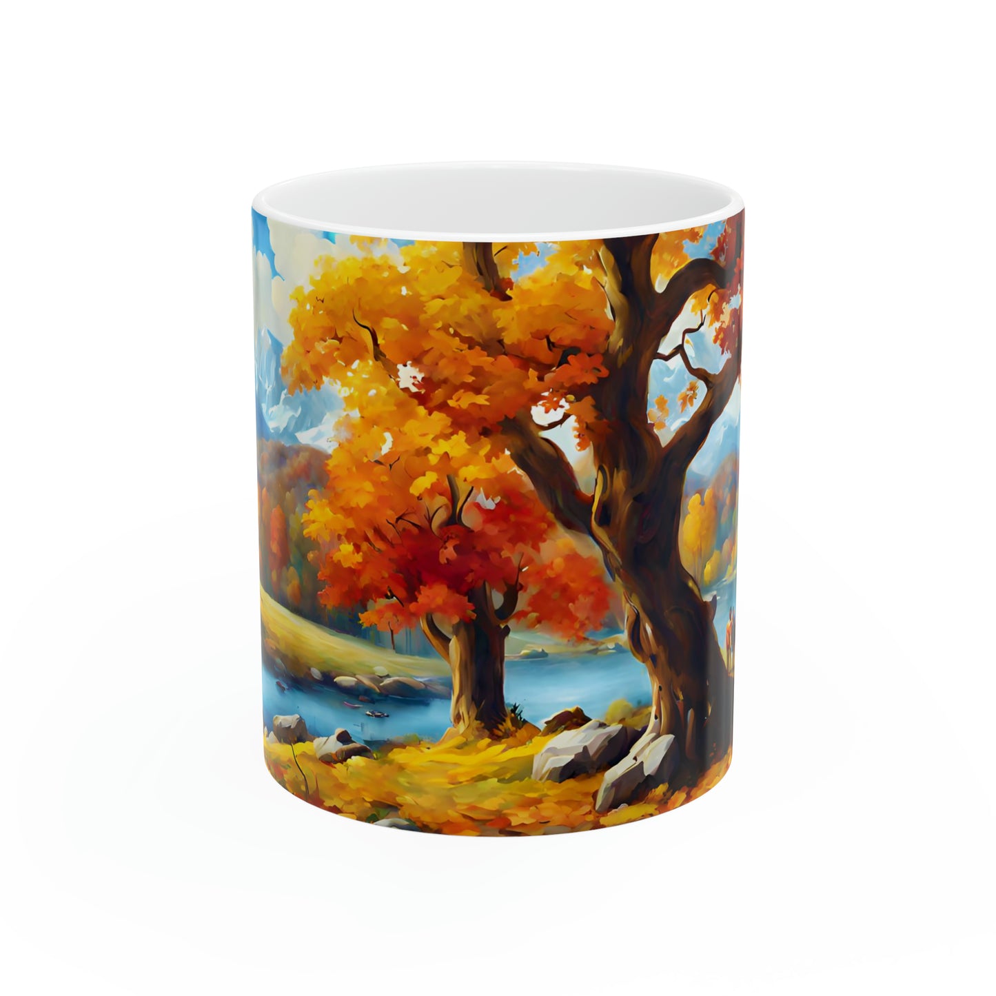 Ceramic Mug 11oz - Fall 2001