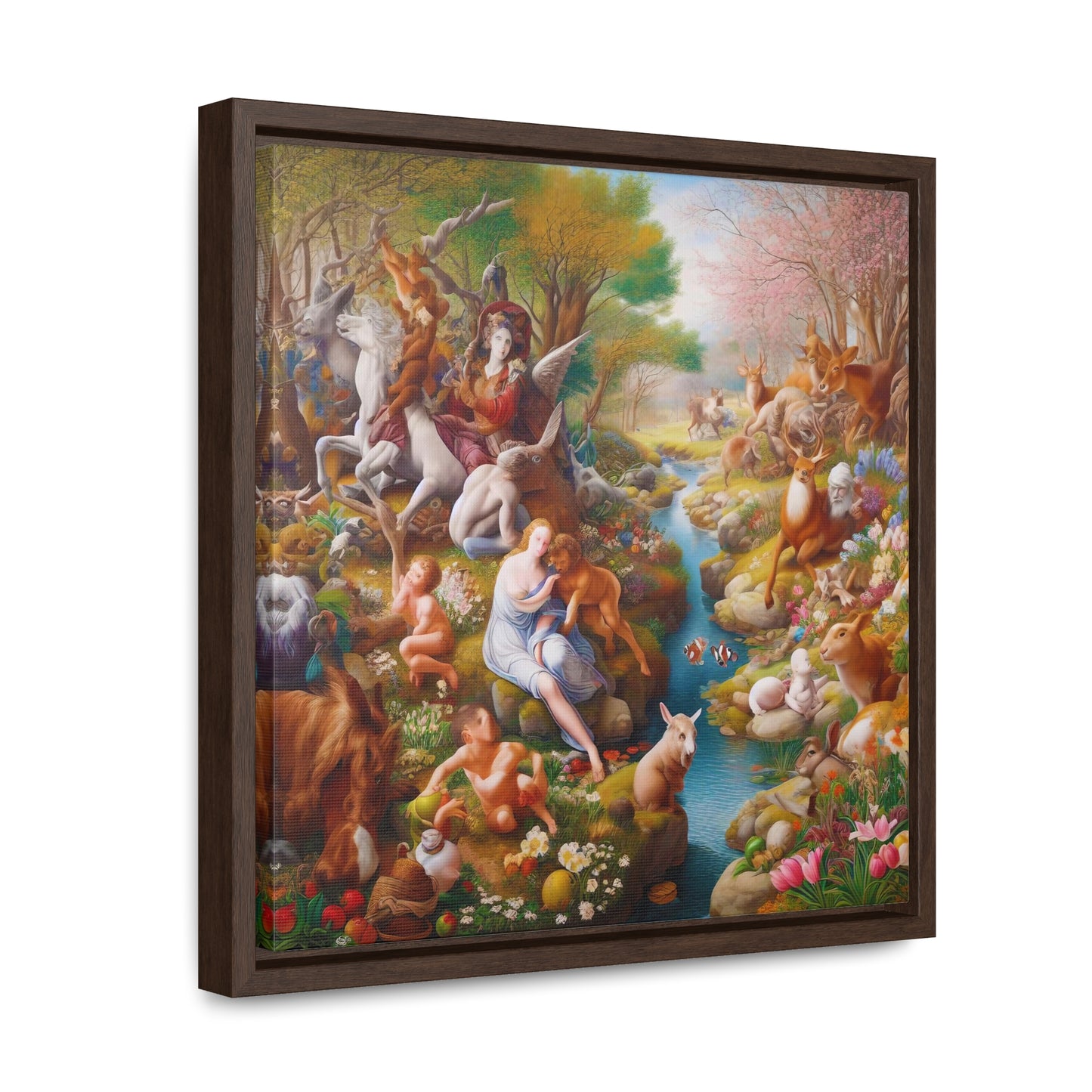 Framed Gallery Canvas Wrap - Spring 111