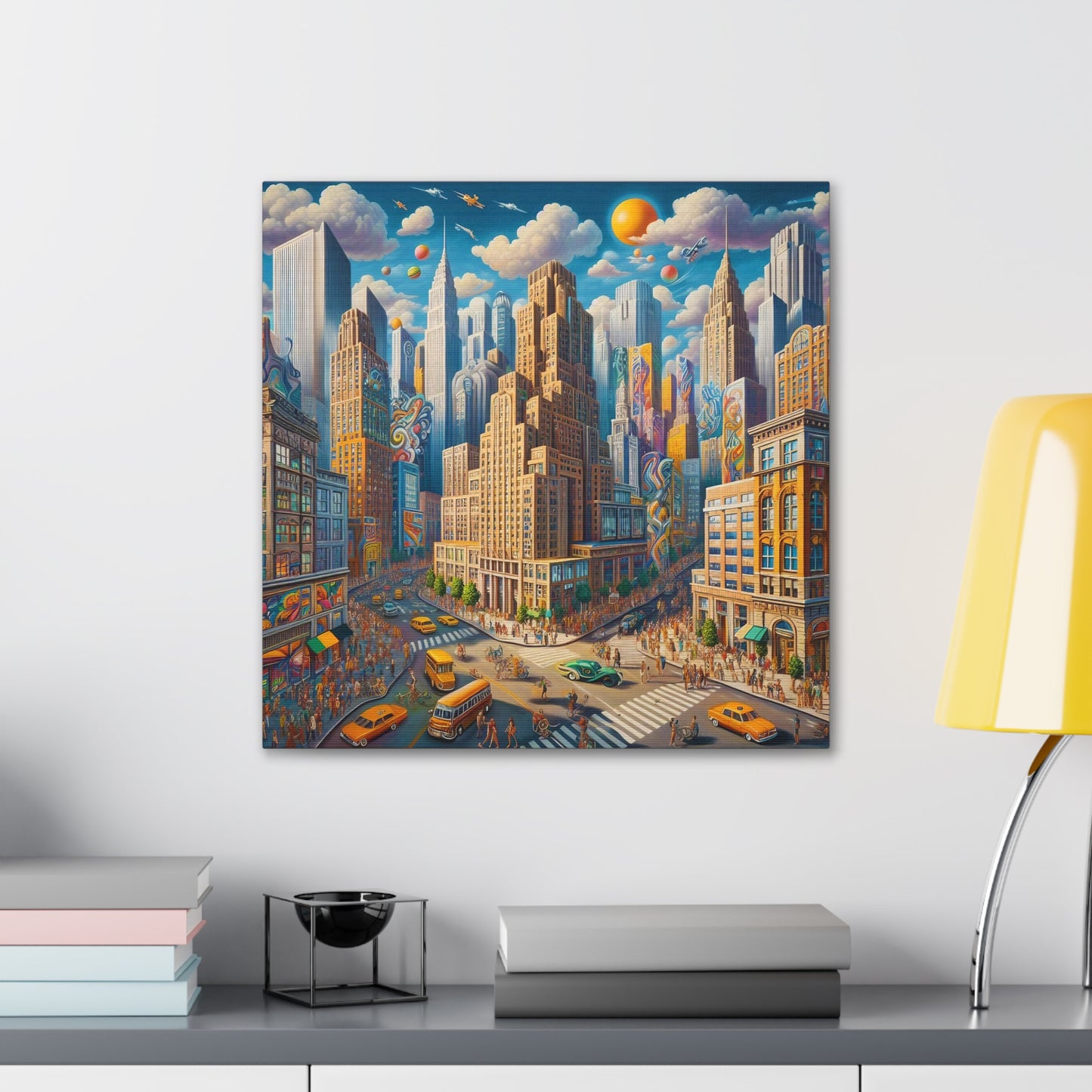 Canvas Gallery Wrap - City 6