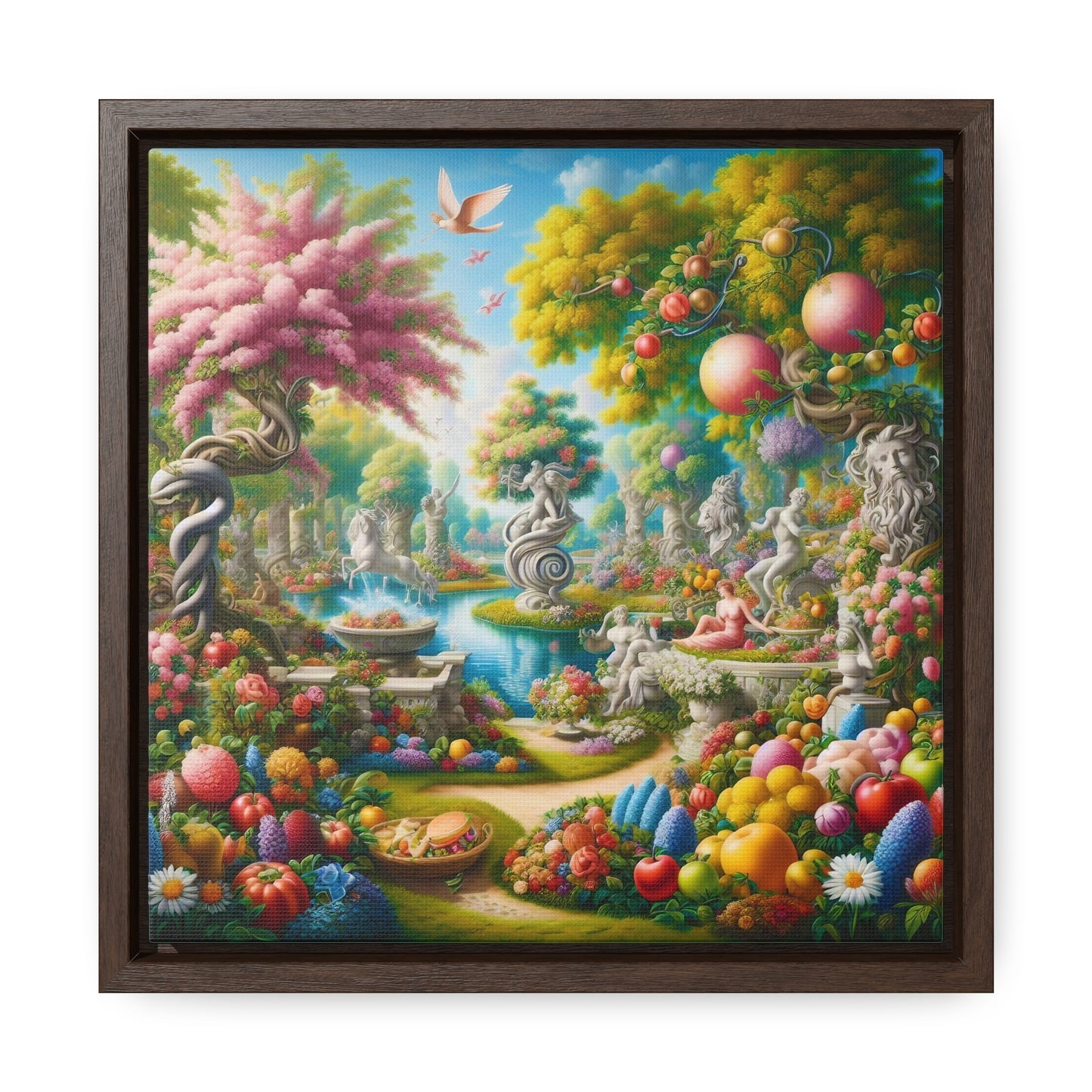 Framed Gallery Canvas Wrap - Spring 47