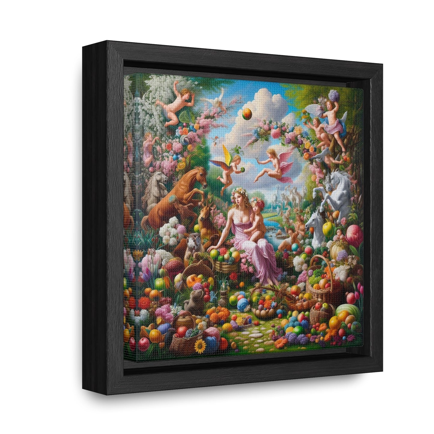 Framed Gallery Canvas Wrap - Spring 6