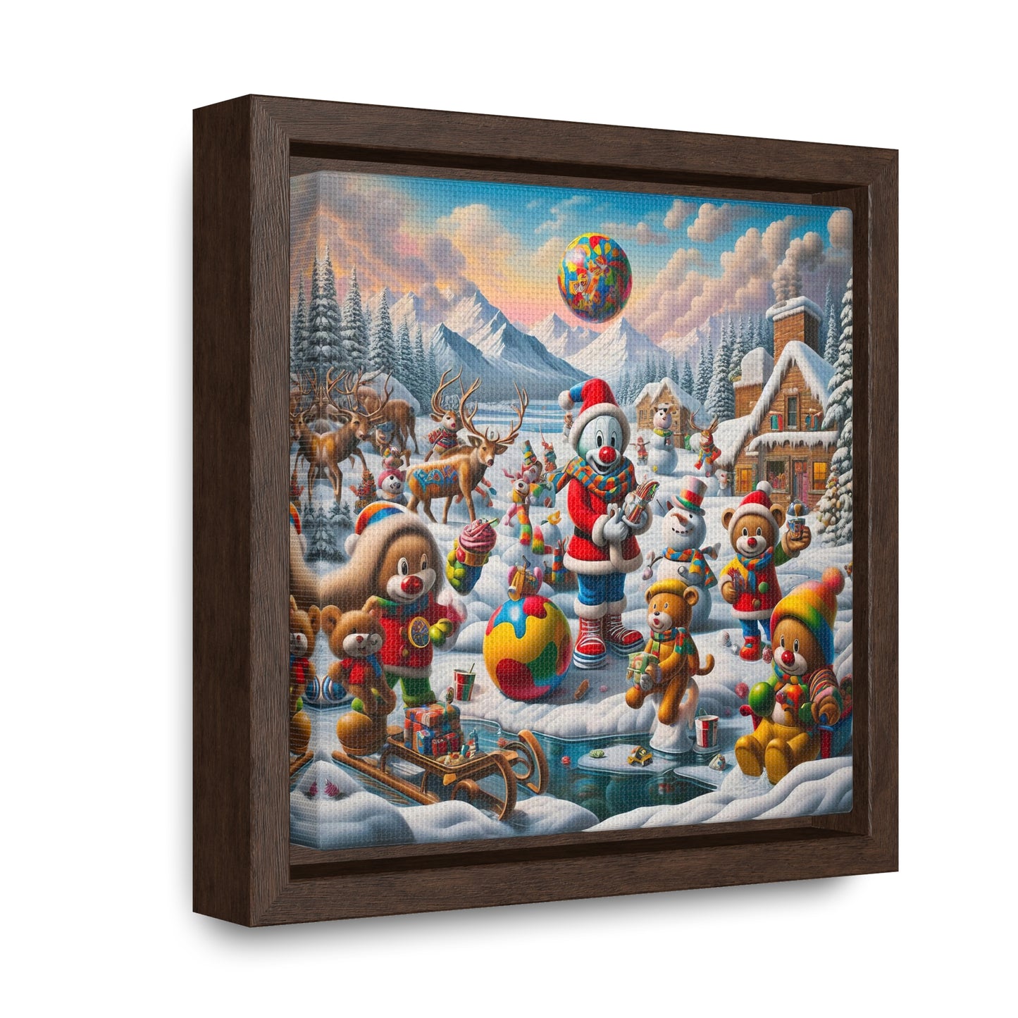 Framed Gallery Canvas Wrap - Winter 108