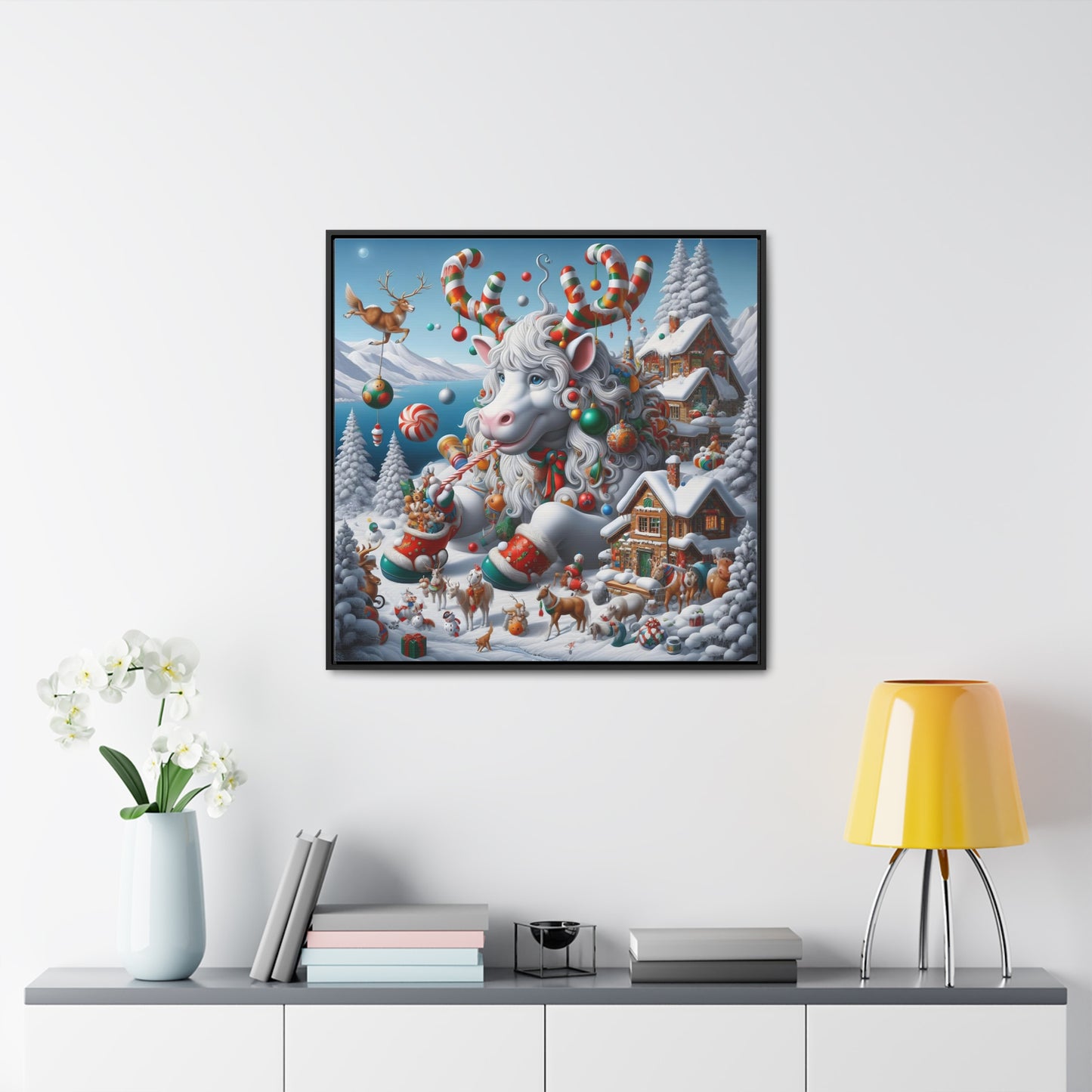 Framed Gallery Canvas Wrap - Winter 105