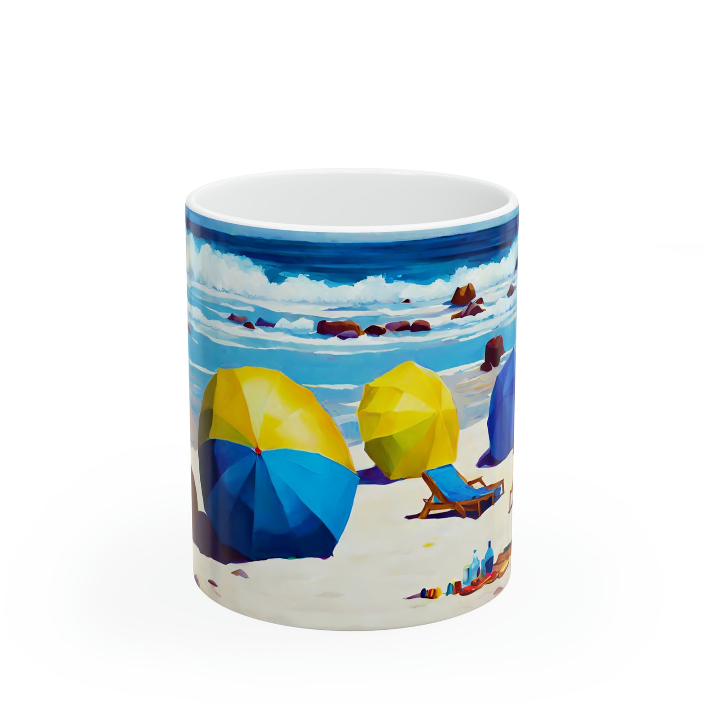 Ceramic Mug 11oz - Beach 2017