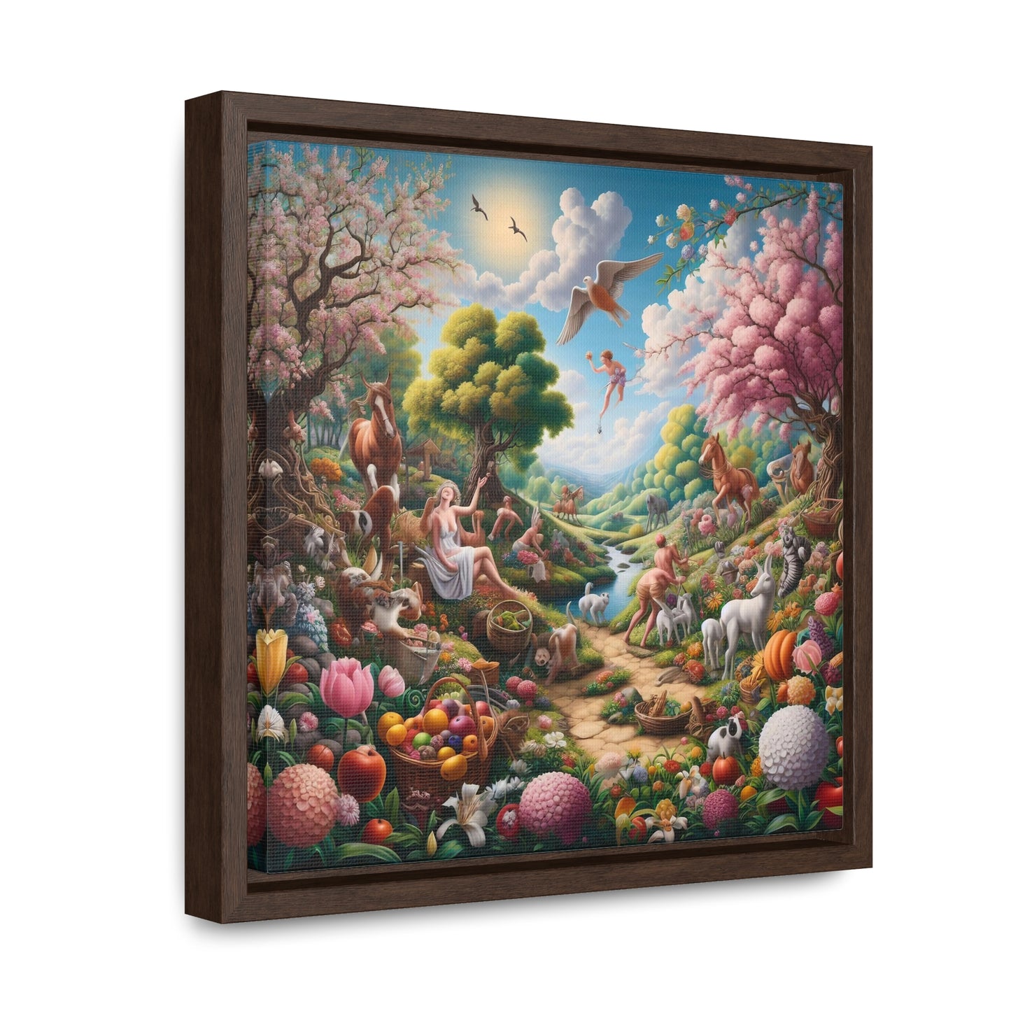 Framed Gallery Canvas Wrap - Spring 4