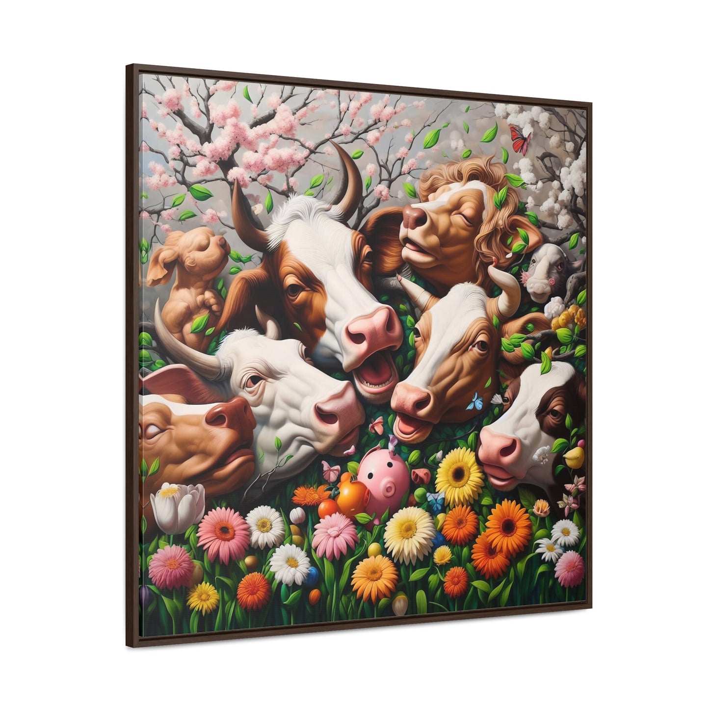 Framed Gallery Canvas Wrap - Spring 120