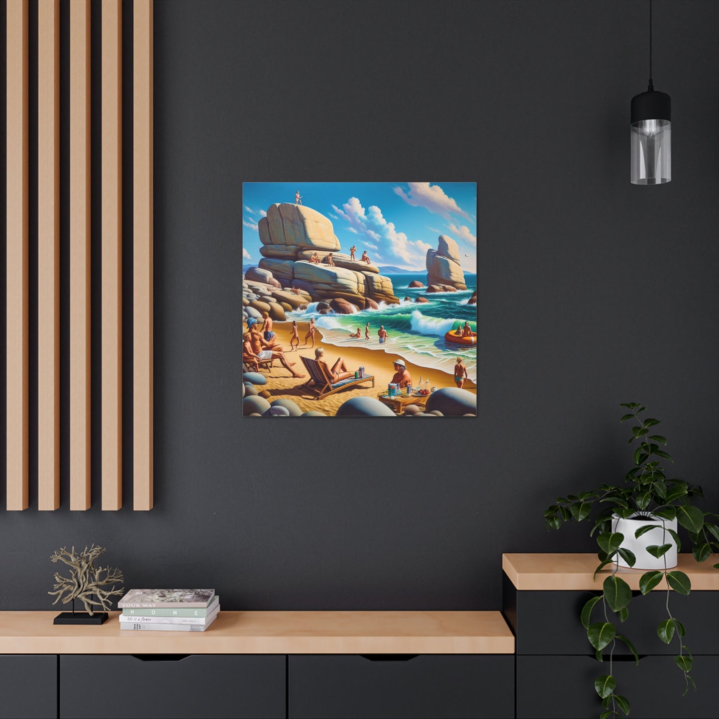 Canvas Gallery Wrap - Beach 1