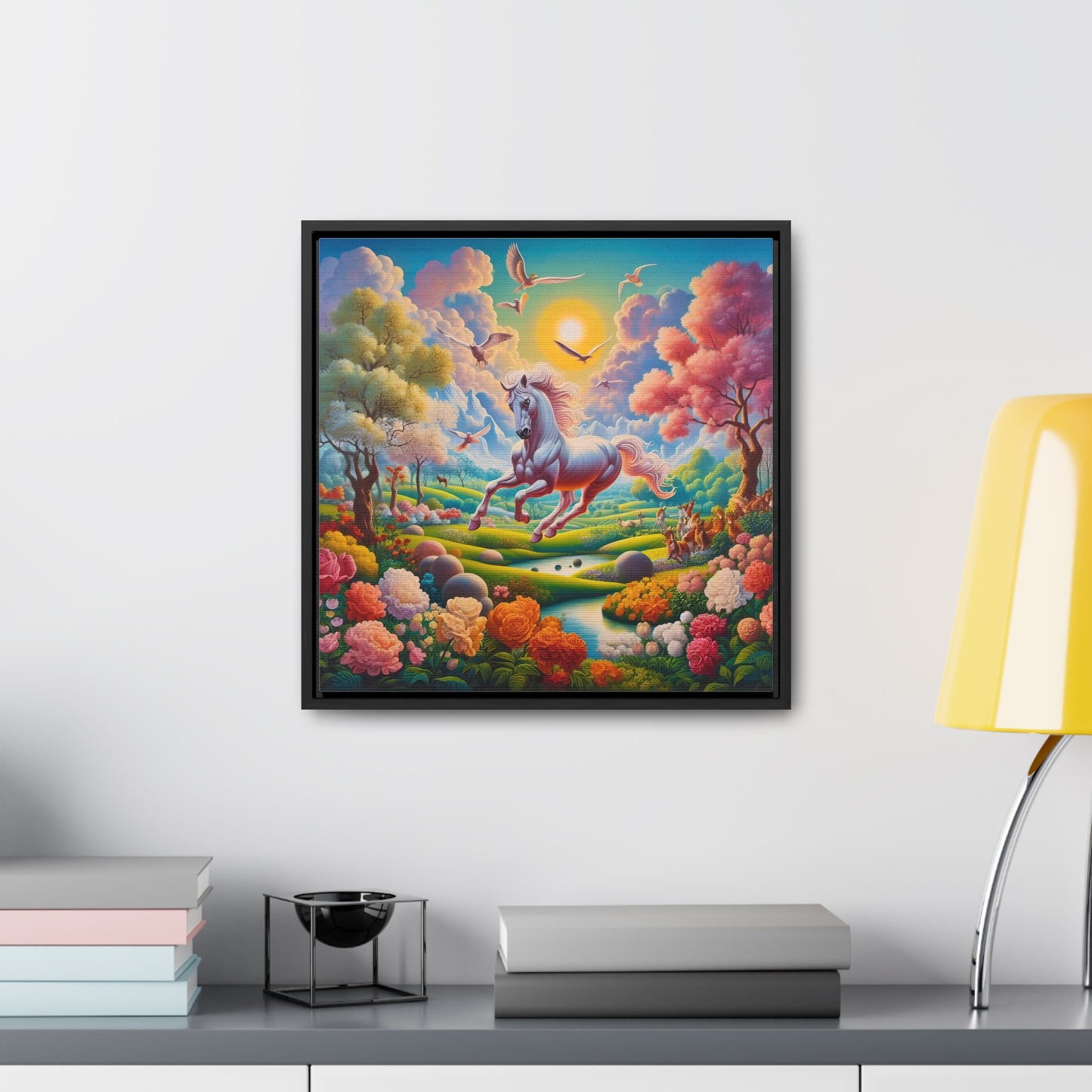 Framed Gallery Canvas Wrap - Spring 37