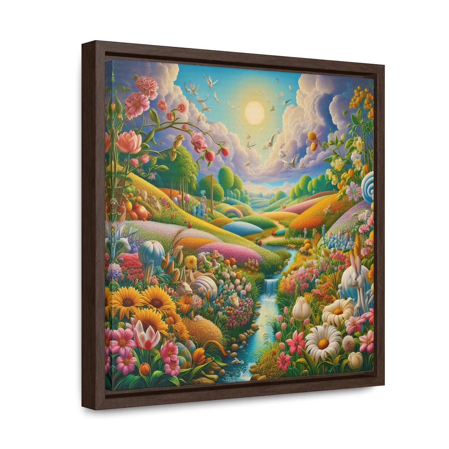 Framed Gallery Canvas Wrap - Spring 107