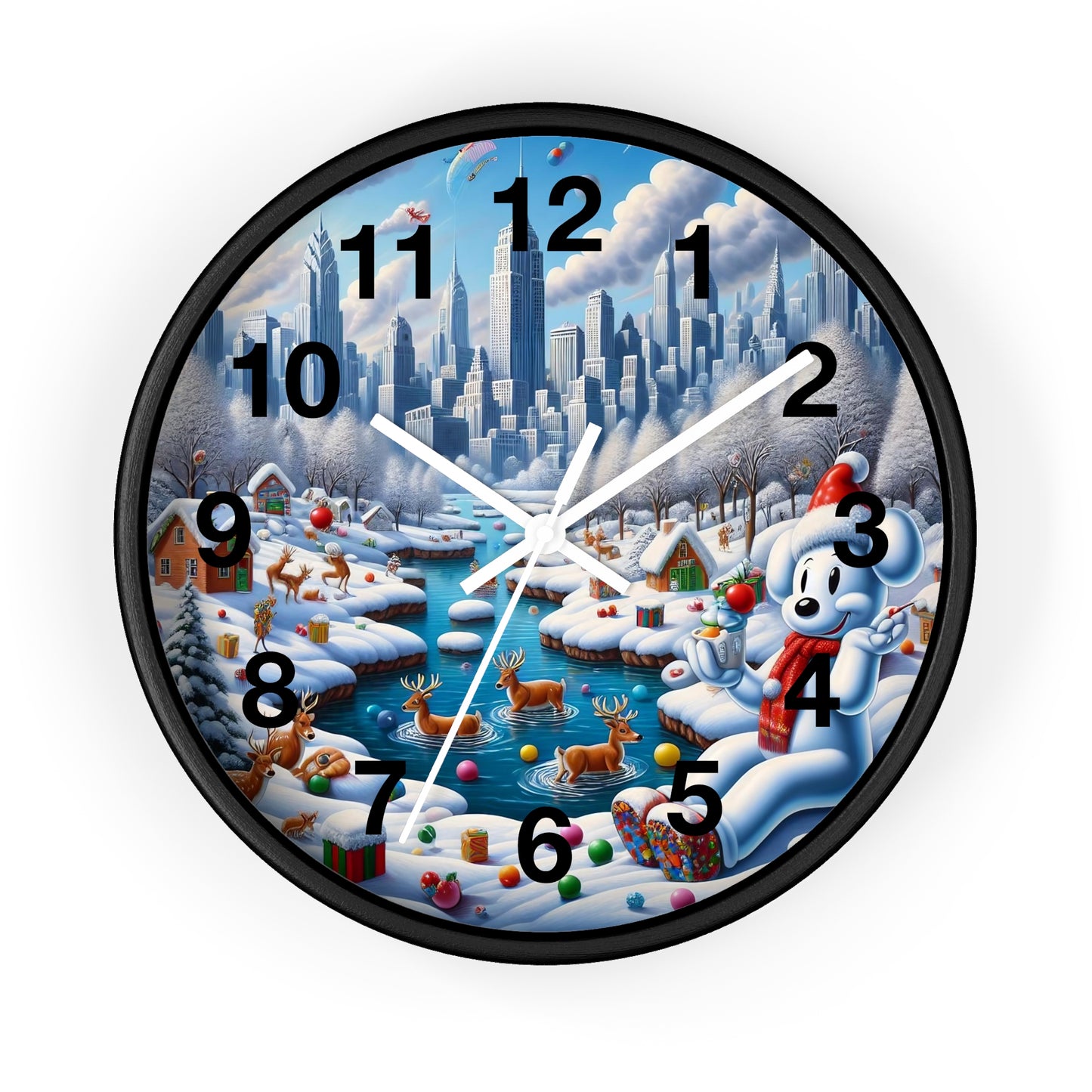 Wall Clock - Winter 126