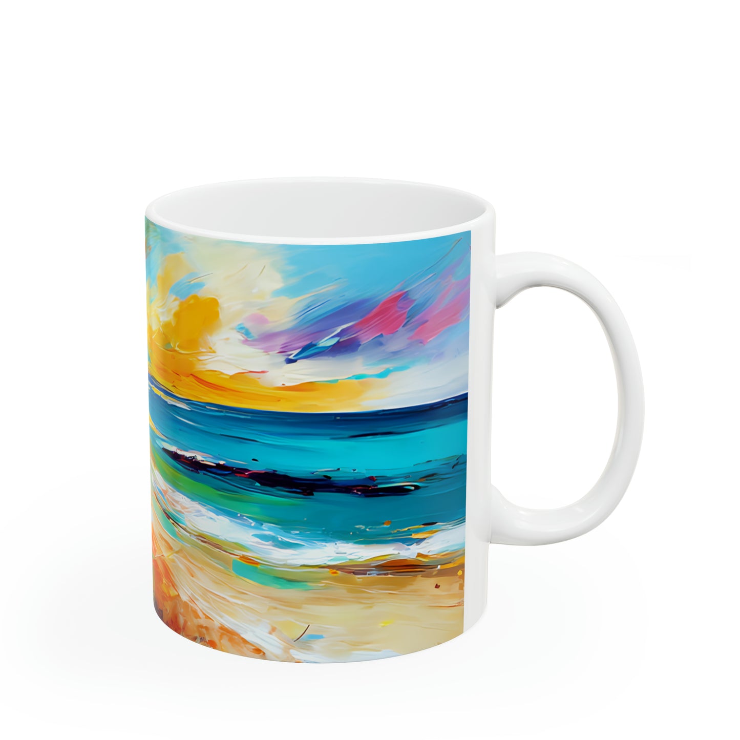 Ceramic Mug 11oz - Beach 13003