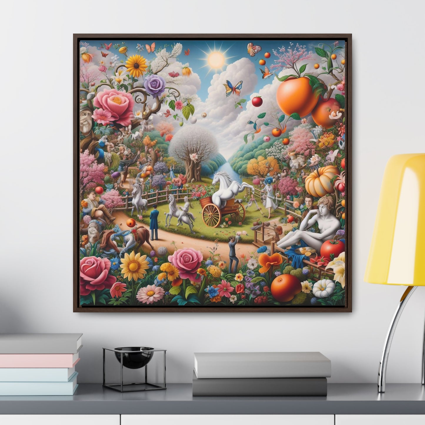 Framed Gallery Canvas Wrap - Spring 8