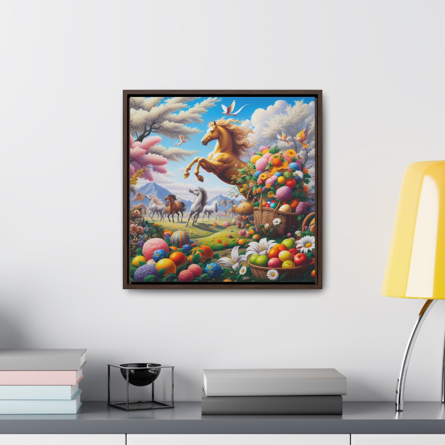 Framed Gallery Canvas Wrap - Spring 31