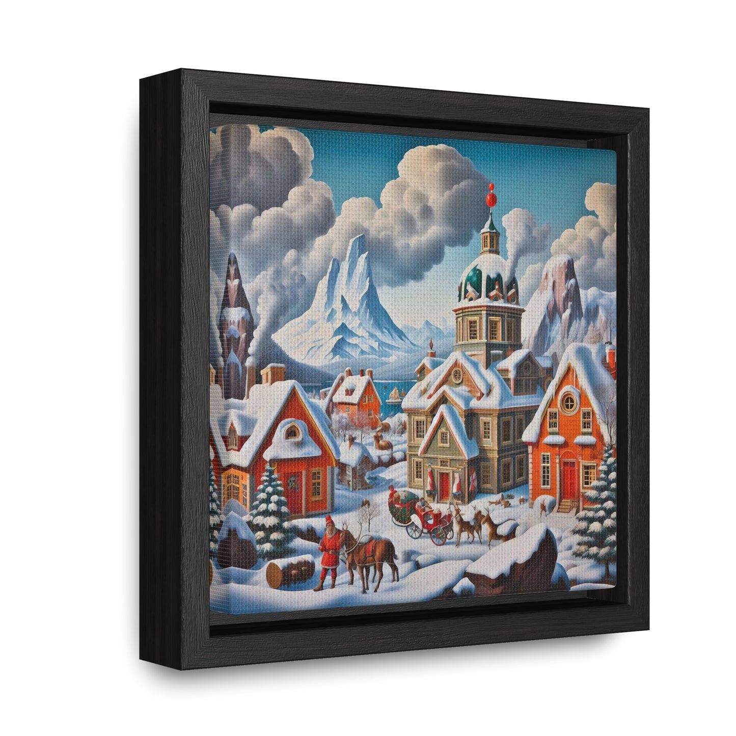 Framed Gallery Canvas Wrap - Winter 124