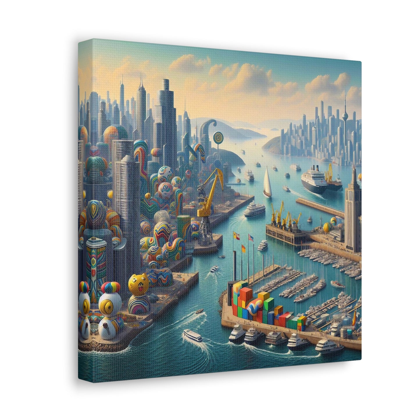 Canvas Gallery Wrap - Harbor 17