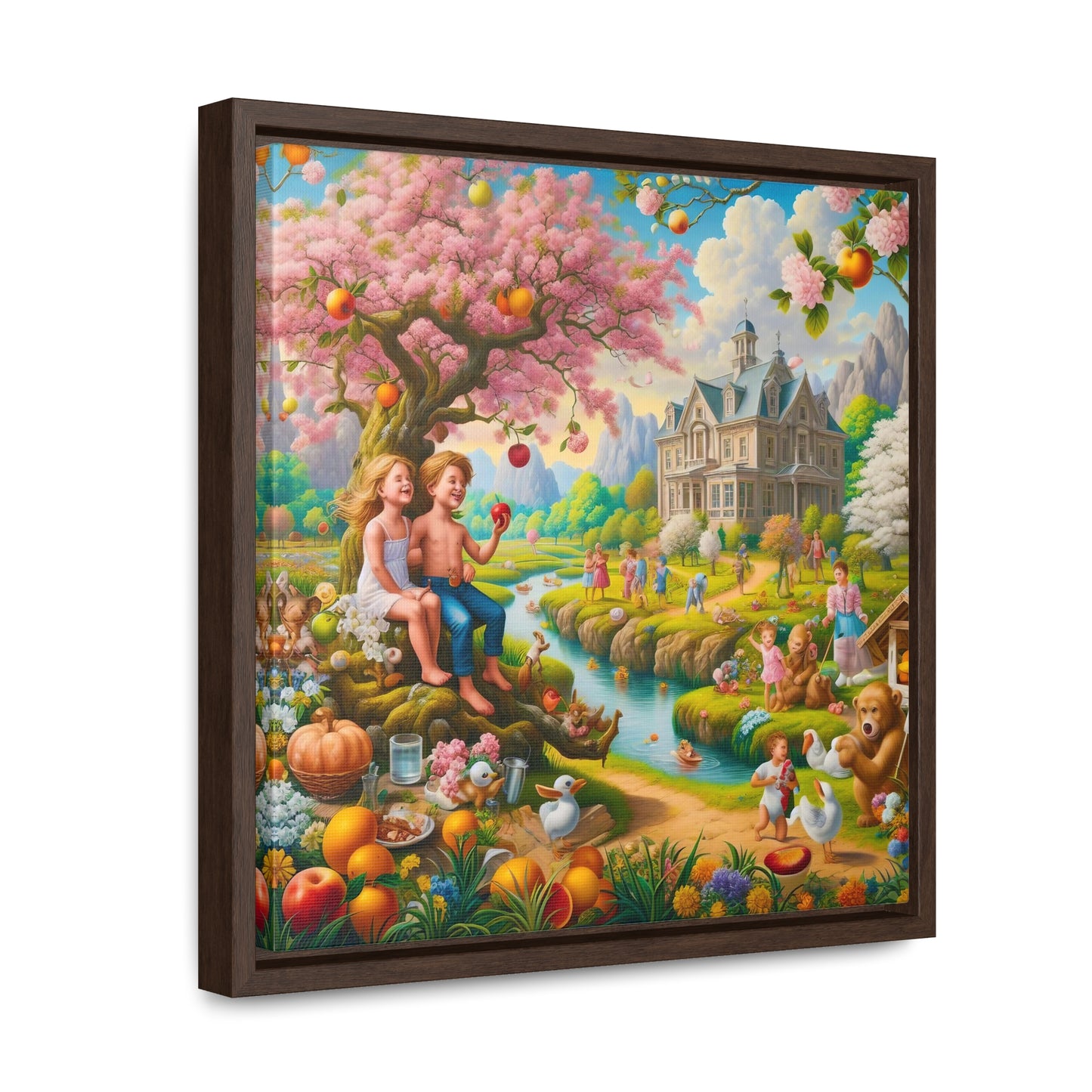 Framed Gallery Canvas Wrap - Spring 35