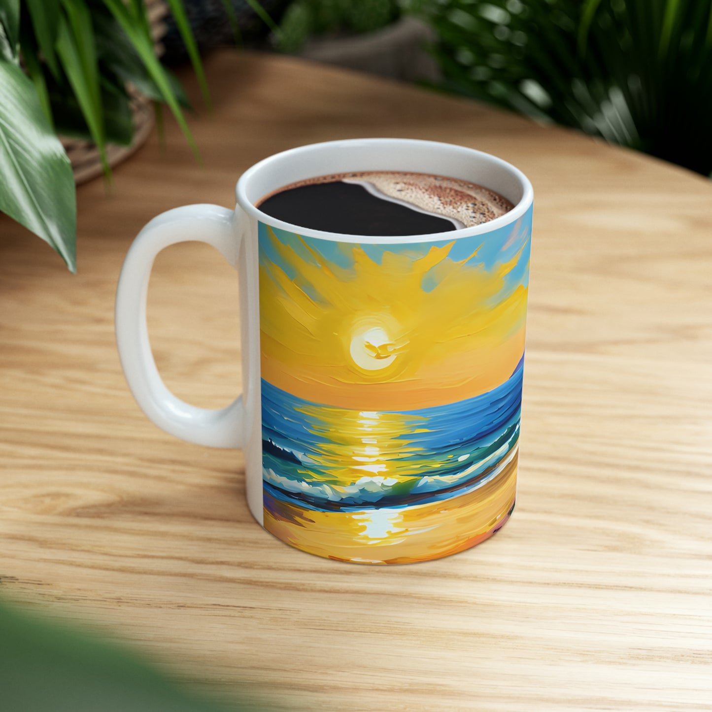 Ceramic Mug 11oz - Beach 6004